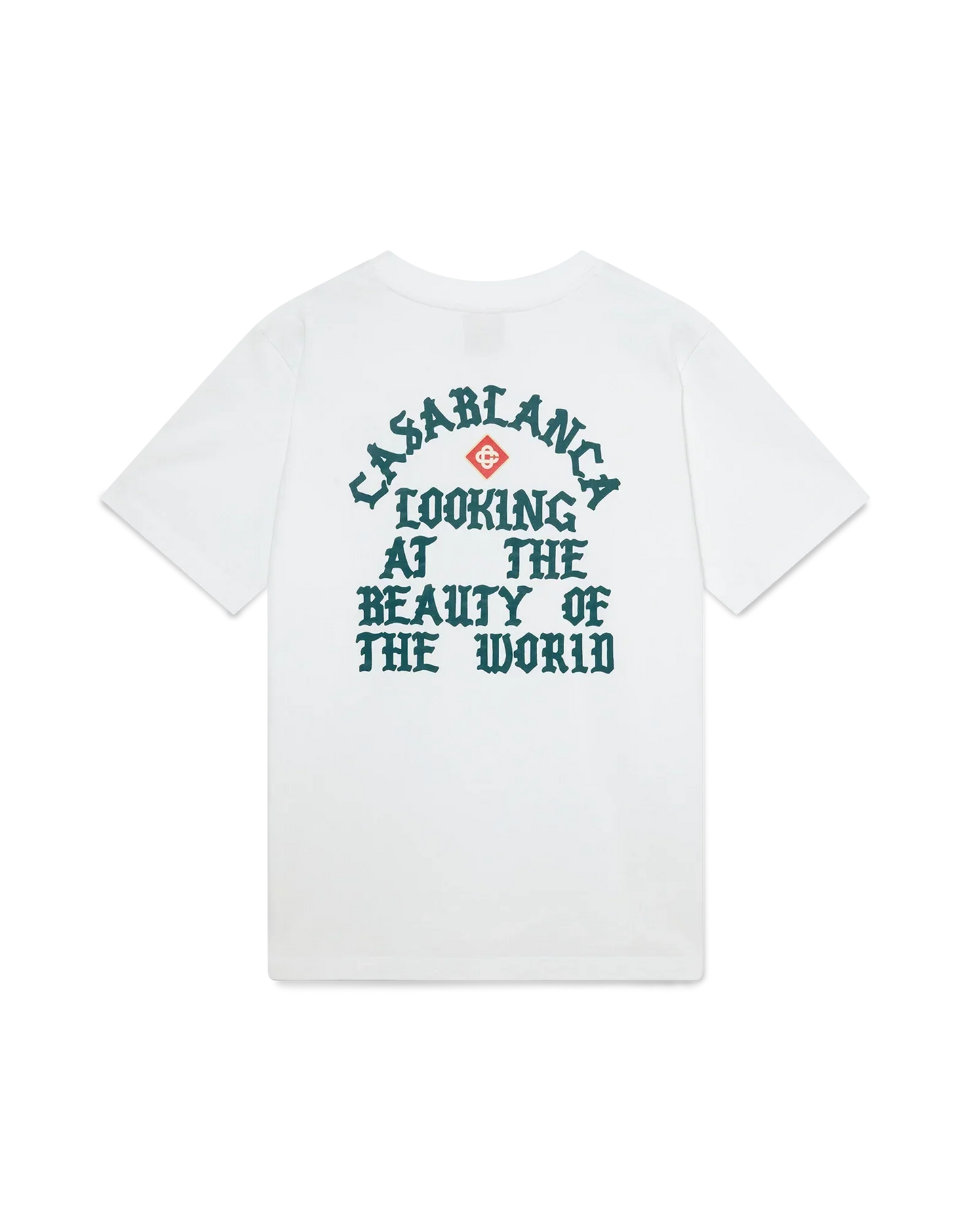 Beauty Of The World Short Sleeve T-Shirt | Casablanca Paris | Image 1