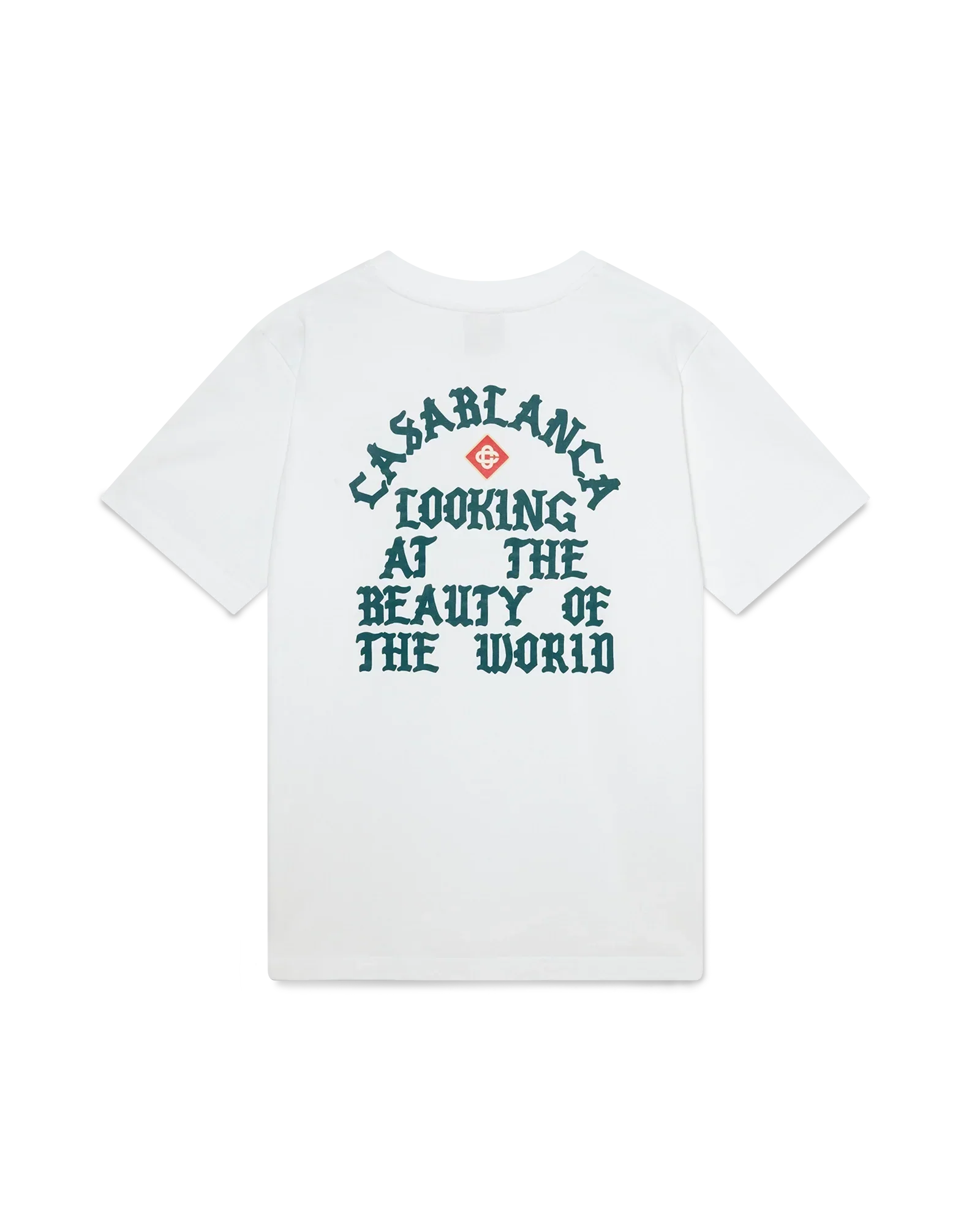 Beauty Of The World Short Sleeve T-Shirt | Casablanca Paris | Image 1