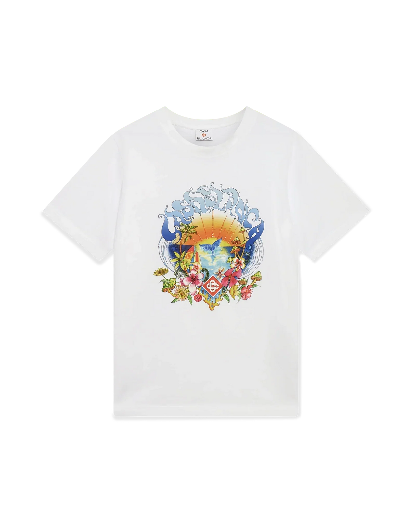 Surf Trip Short Sleeve T-Shirt | Casablanca Paris | Image 1