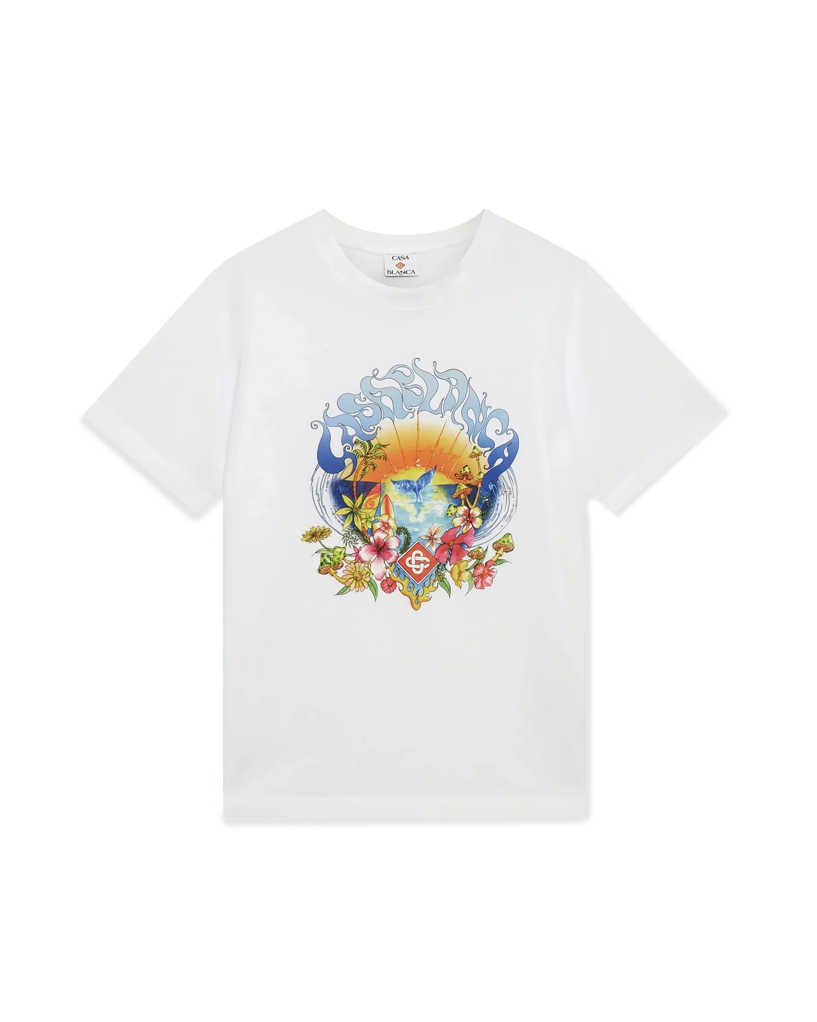 Surf Trip Short Sleeve T-Shirt | Casablanca Paris | Image 1