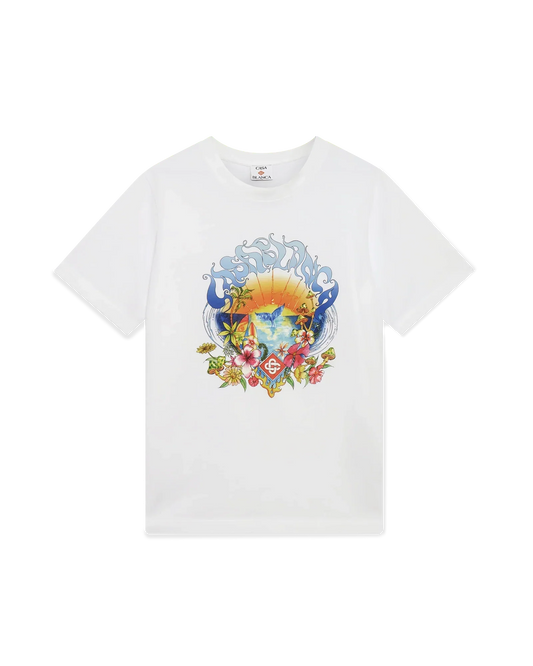 Surf Trip Short Sleeve T-Shirt | Casablanca Paris | Image 1