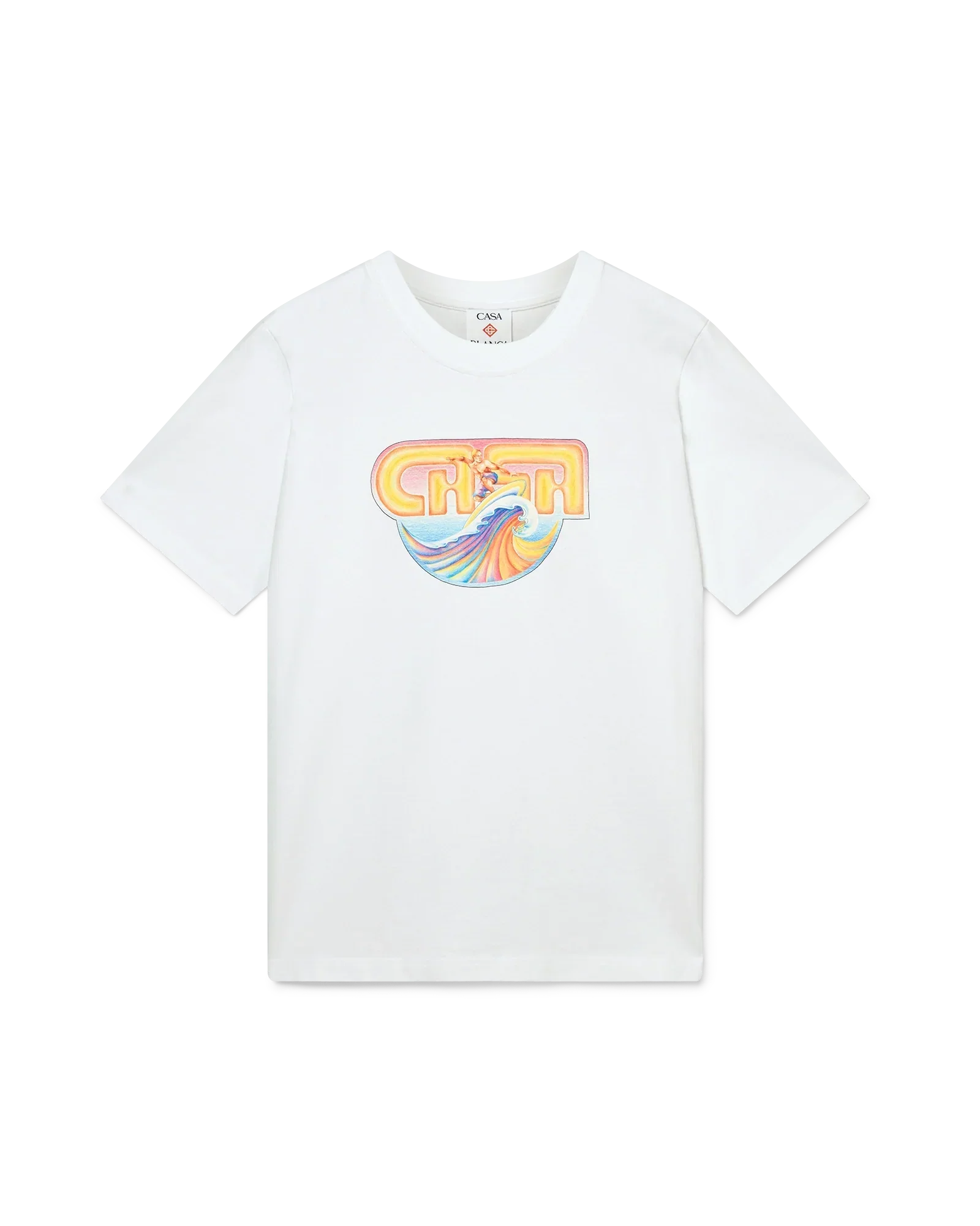 Casa Surf Short Sleeve T-Shirt | Casablanca Paris | Image 1