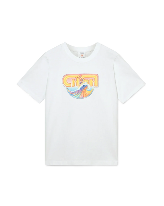 Casa Surf Short Sleeve T-Shirt | Casablanca Paris | Image 1
