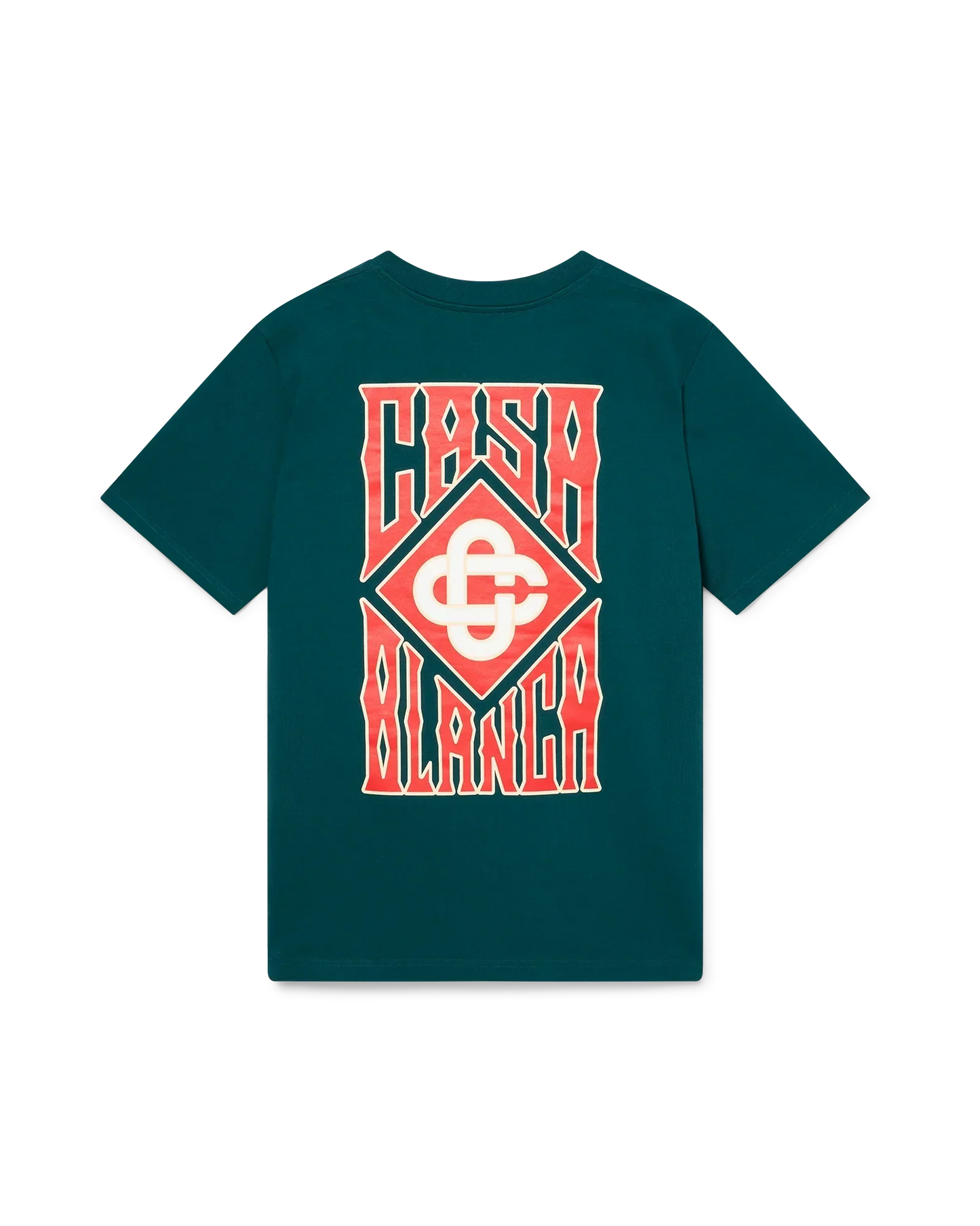 Gothic Logo Short Sleeve T-Shirt | Casablanca Paris | Image 1