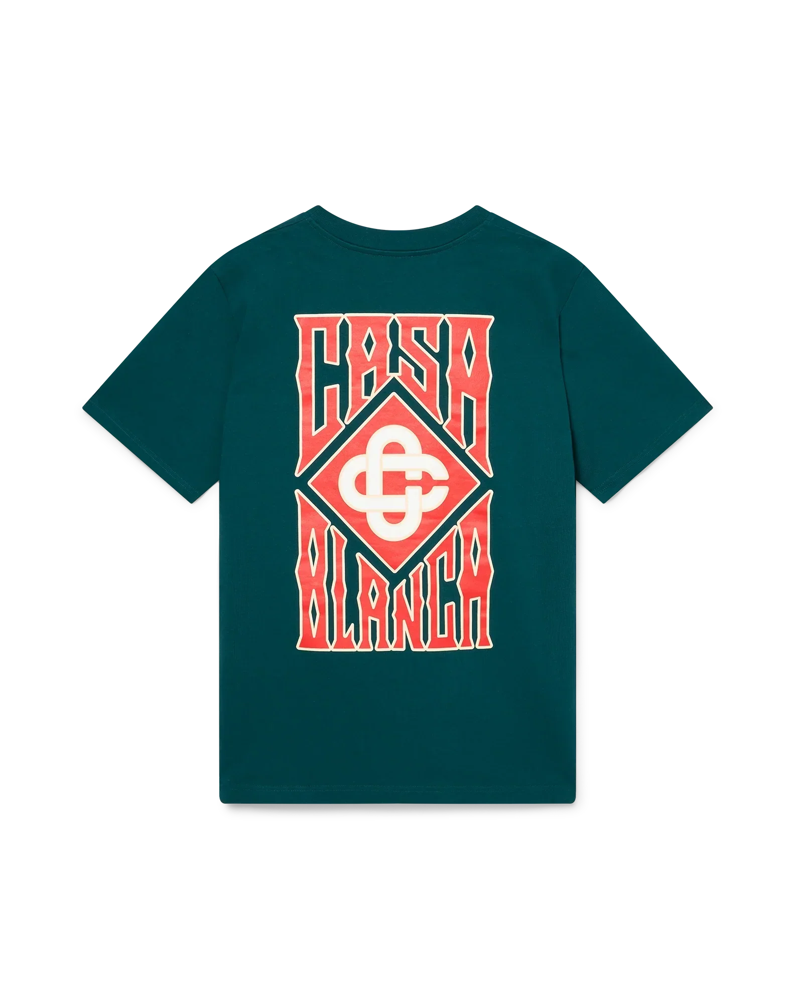 Gothic Logo Short Sleeve T-Shirt | Casablanca Paris | Image 1
