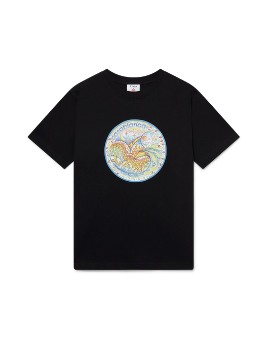 The Four Elements Short Sleeve T-Shirt | Casablanca Paris | Image 1