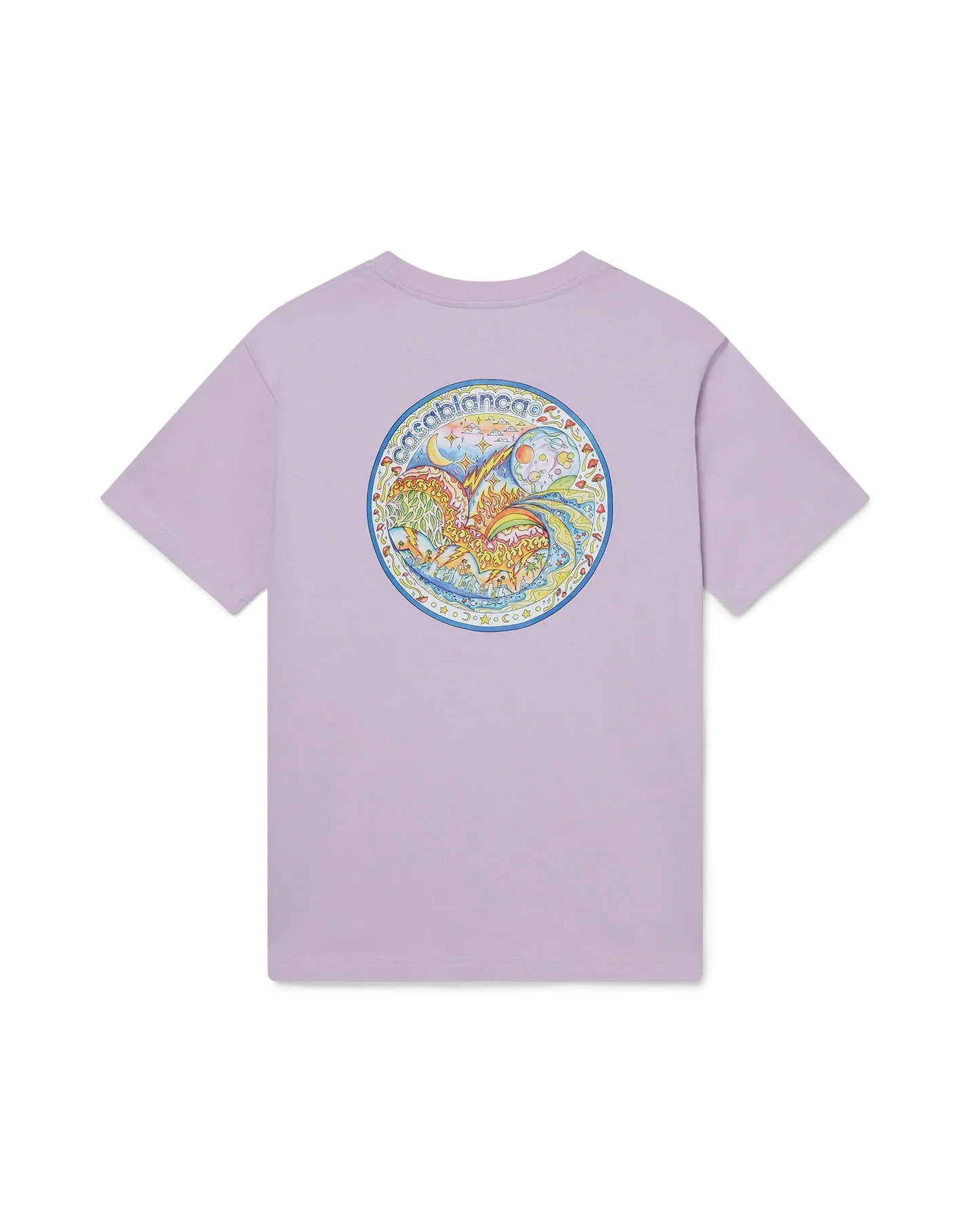 The Four Elements Short Sleeve T-Shirt | Casablanca Paris | Image 1