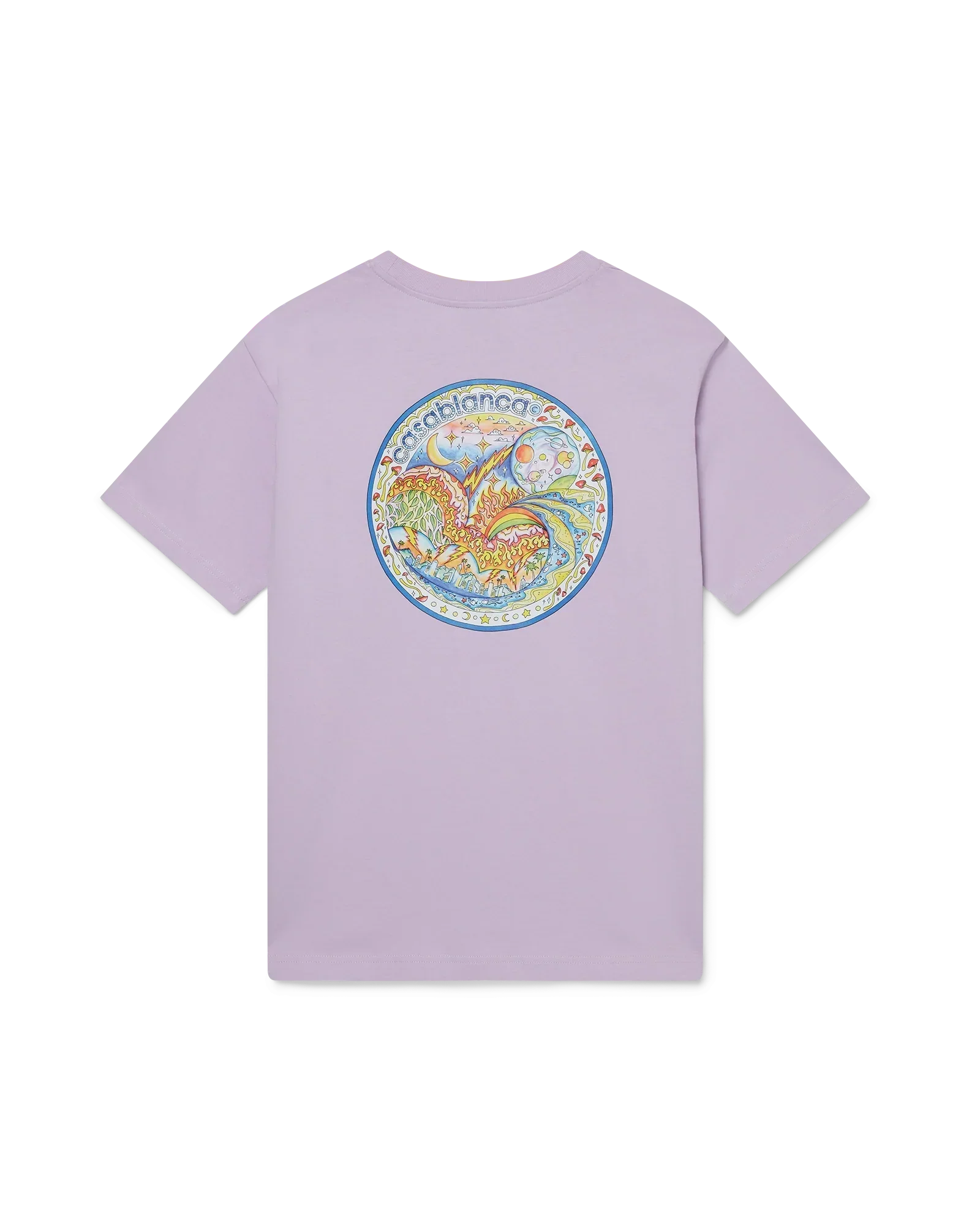 The Four Elements Short Sleeve T-Shirt | Casablanca Paris | Image 1