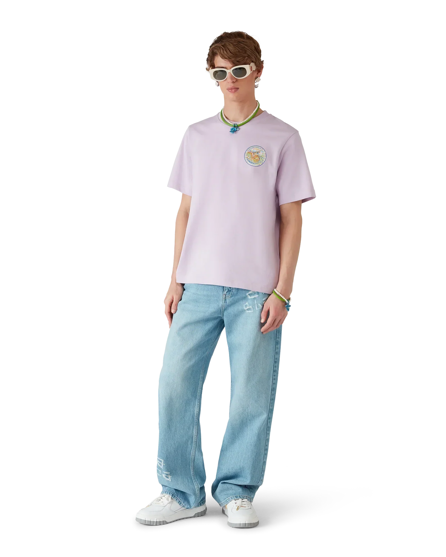 The Four Elements Short Sleeve T-Shirt | Casablanca Paris | Image 2