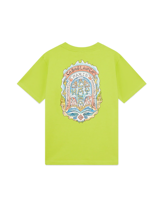 Casa Way Skate Short Sleeve T-Shirt | Casablanca Paris | Image 1