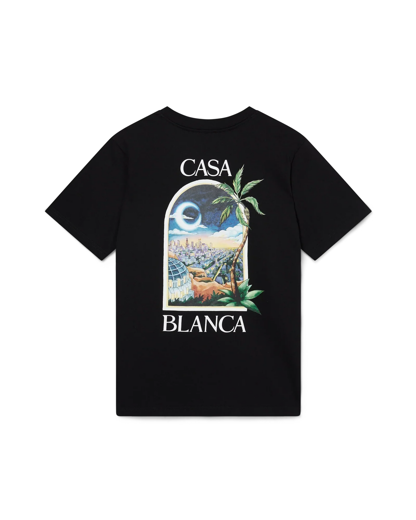 LA Nights Short Sleeve T-Shirt | Casablanca Paris | Image 1