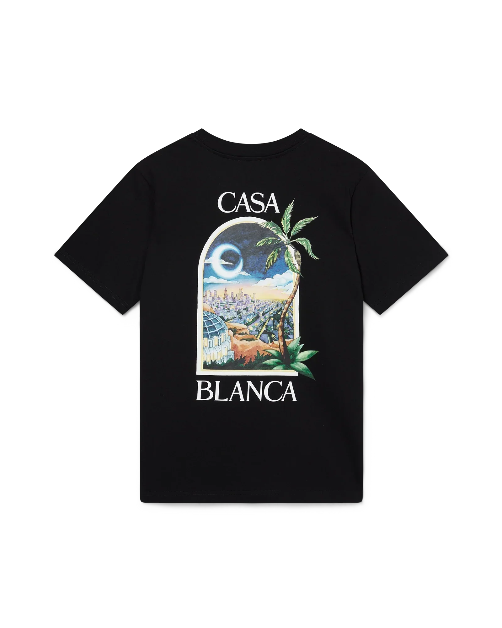 LA Nights Short Sleeve T-Shirt | Casablanca Paris | Image 1
