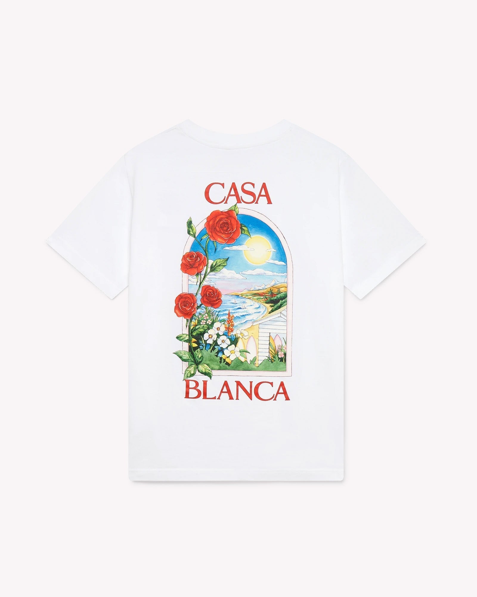 LA Days Short Sleeve T-Shirt | Casablanca Paris | Image 1