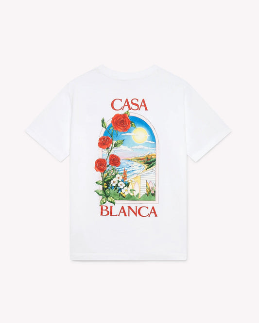 LA Days Short Sleeve T-Shirt | Casablanca Paris | Image 1
