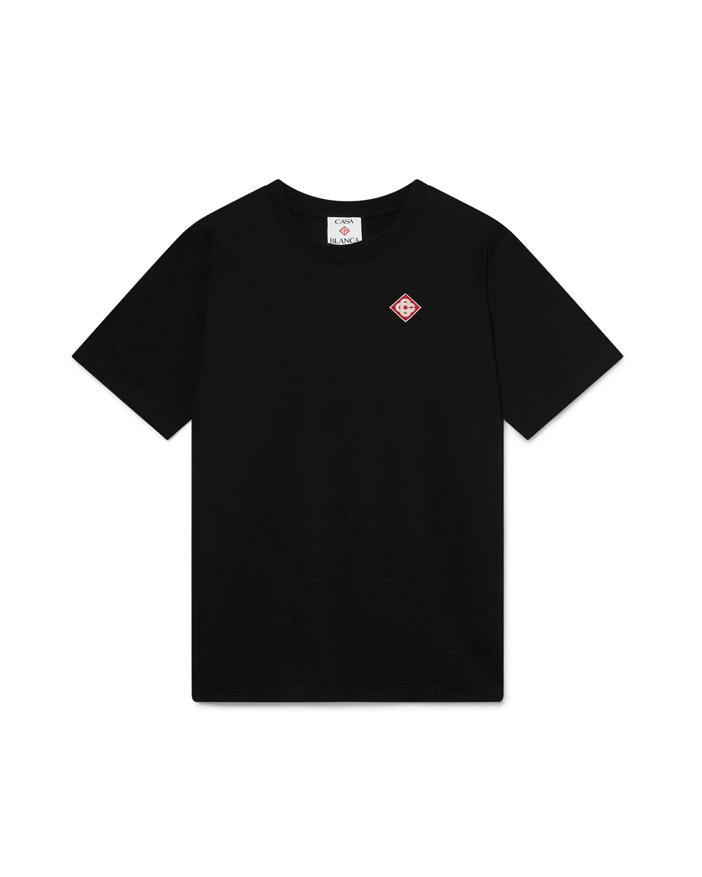 Black Diamond Logo Short Sleeve T-Shirt | Casablanca Paris | Image 1