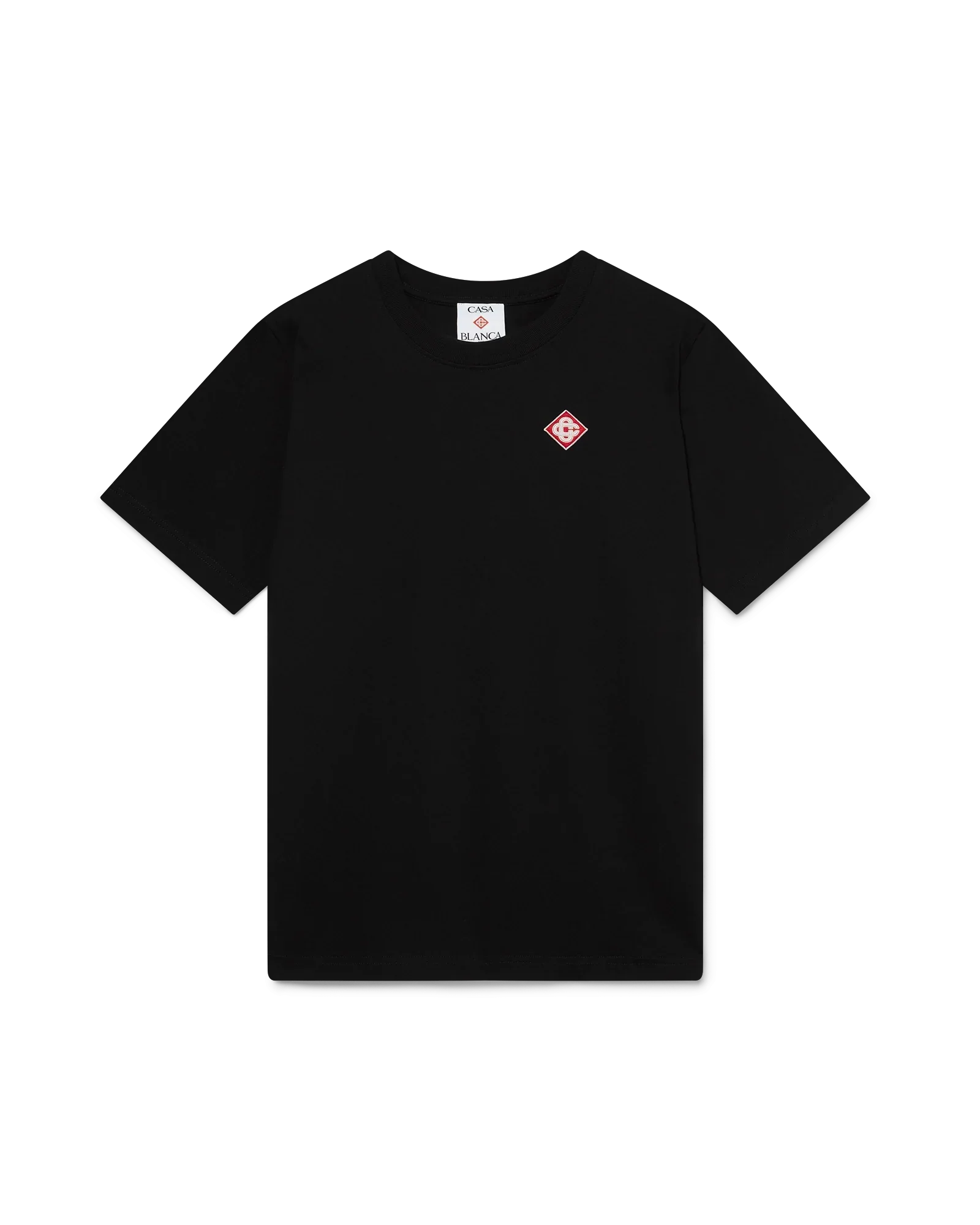 Black Diamond Logo Short Sleeve T-Shirt | Casablanca Paris | Image 1