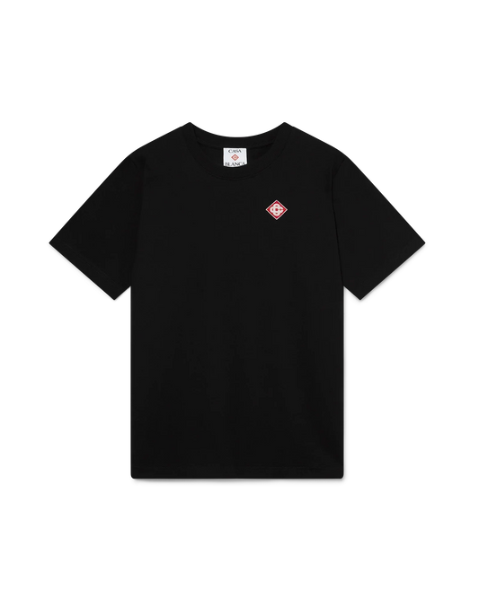 Black Diamond Logo Short Sleeve T-Shirt | Casablanca Paris | Image 1