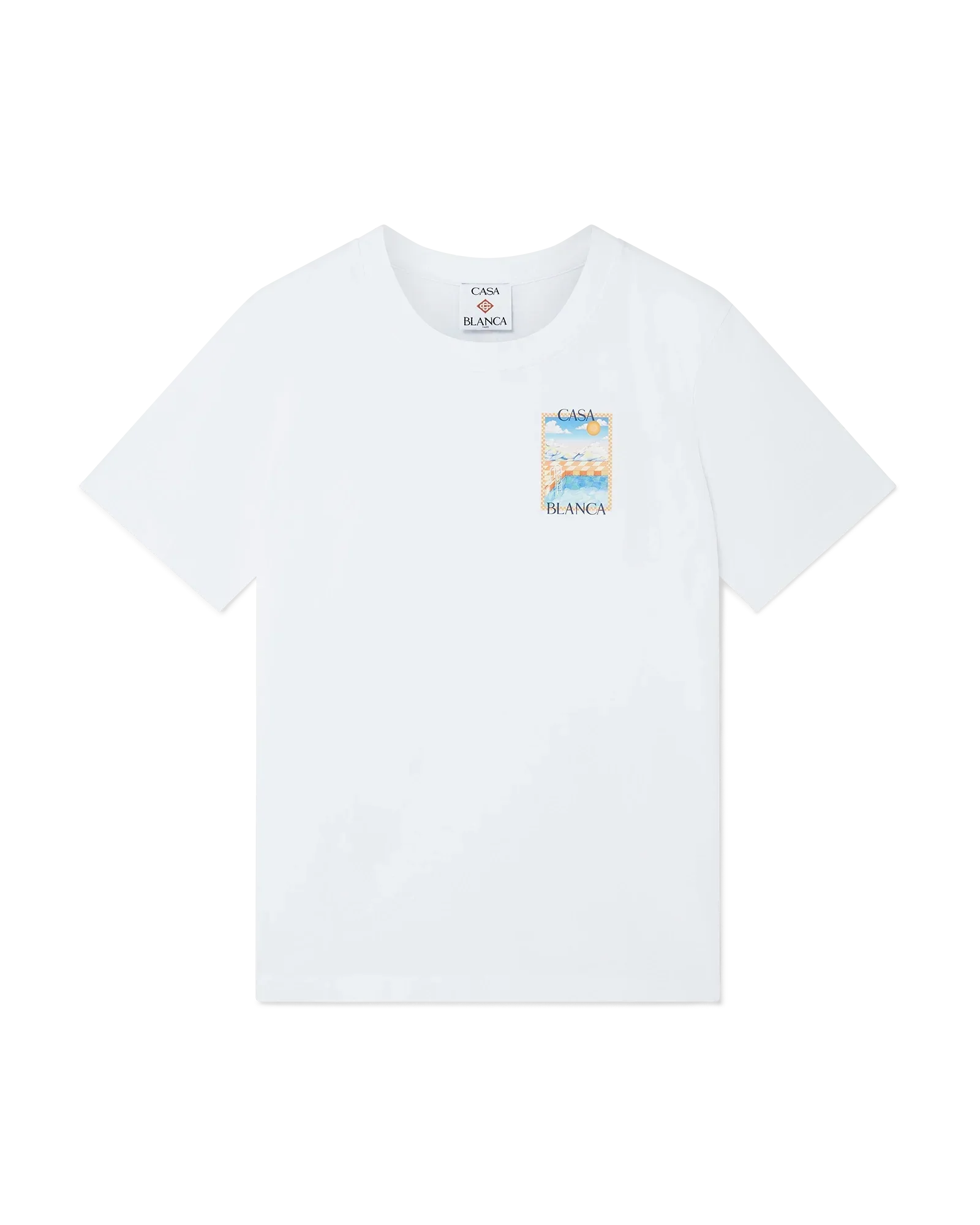 Surreal Pool Short Sleeve T-Shirt | Casablanca Paris | Image 1