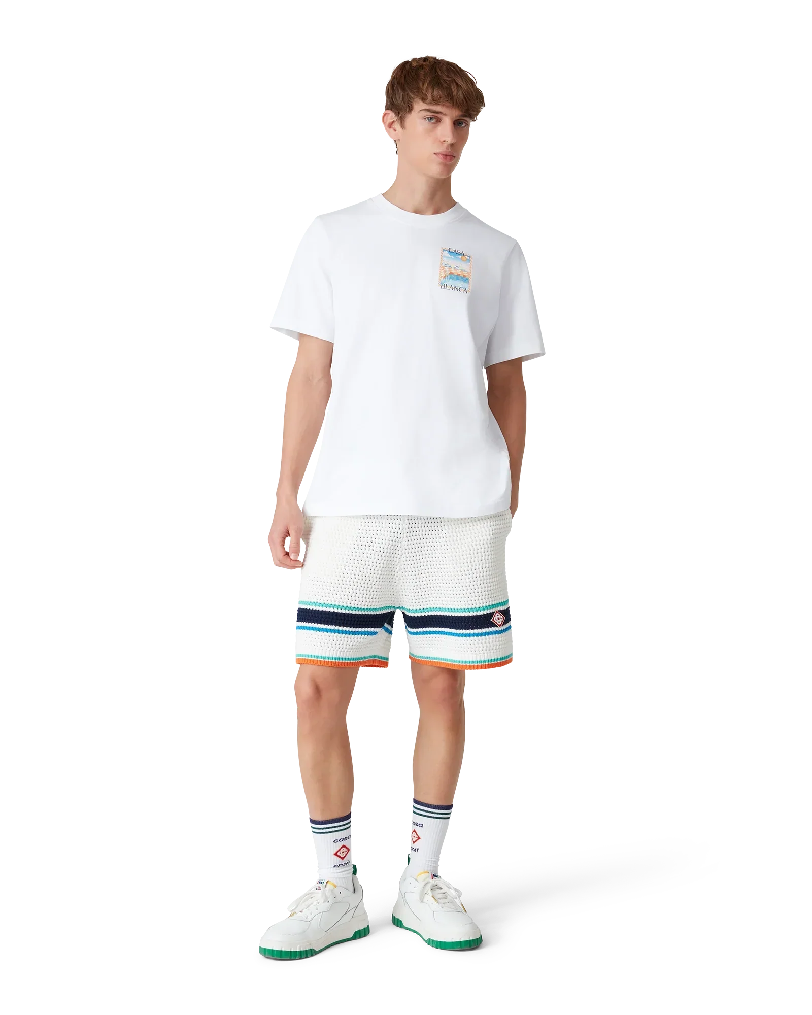 Surreal Pool Short Sleeve T-Shirt | Casablanca Paris | Image 3