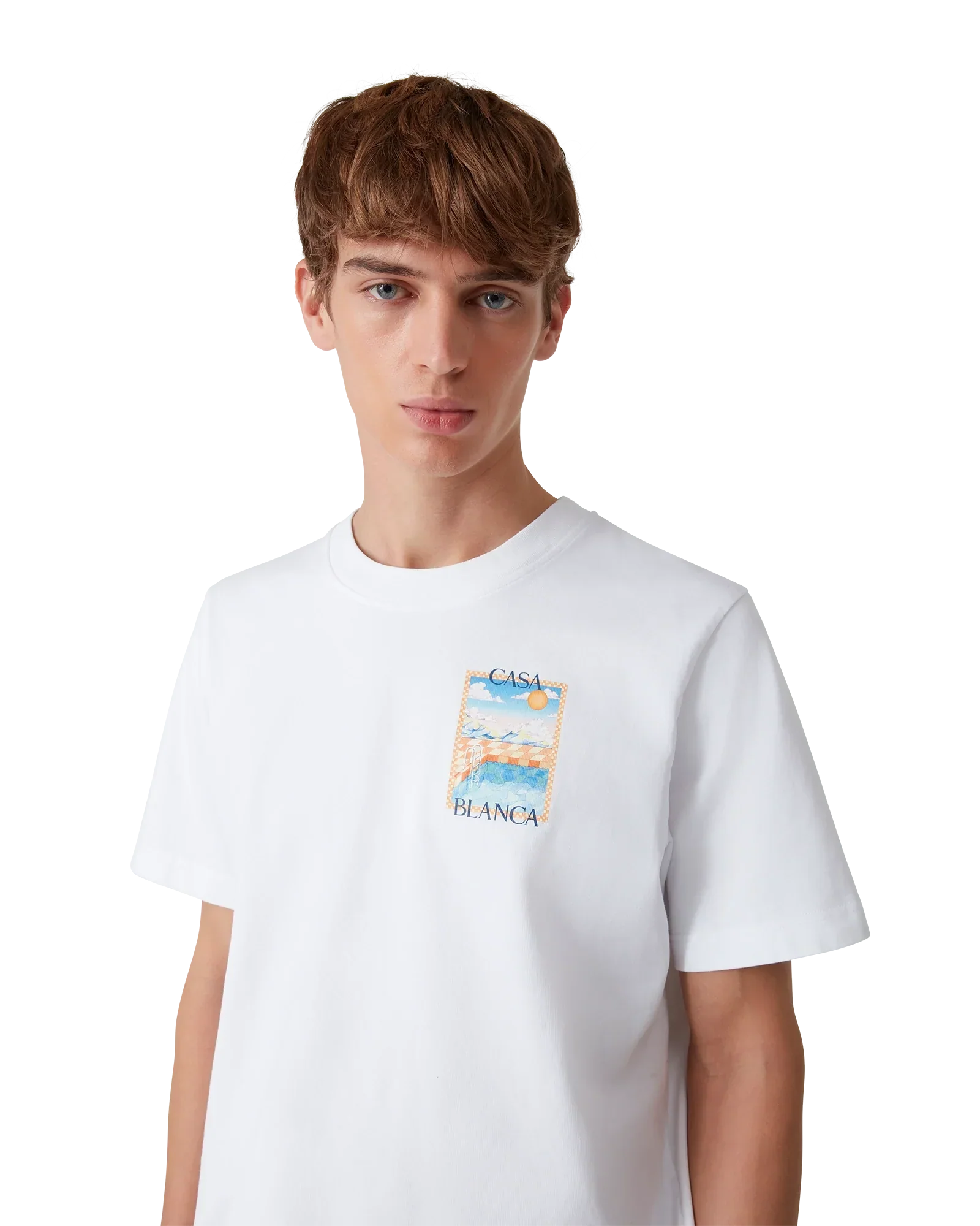 Surreal Pool Short Sleeve T-Shirt | Casablanca Paris | Image 5