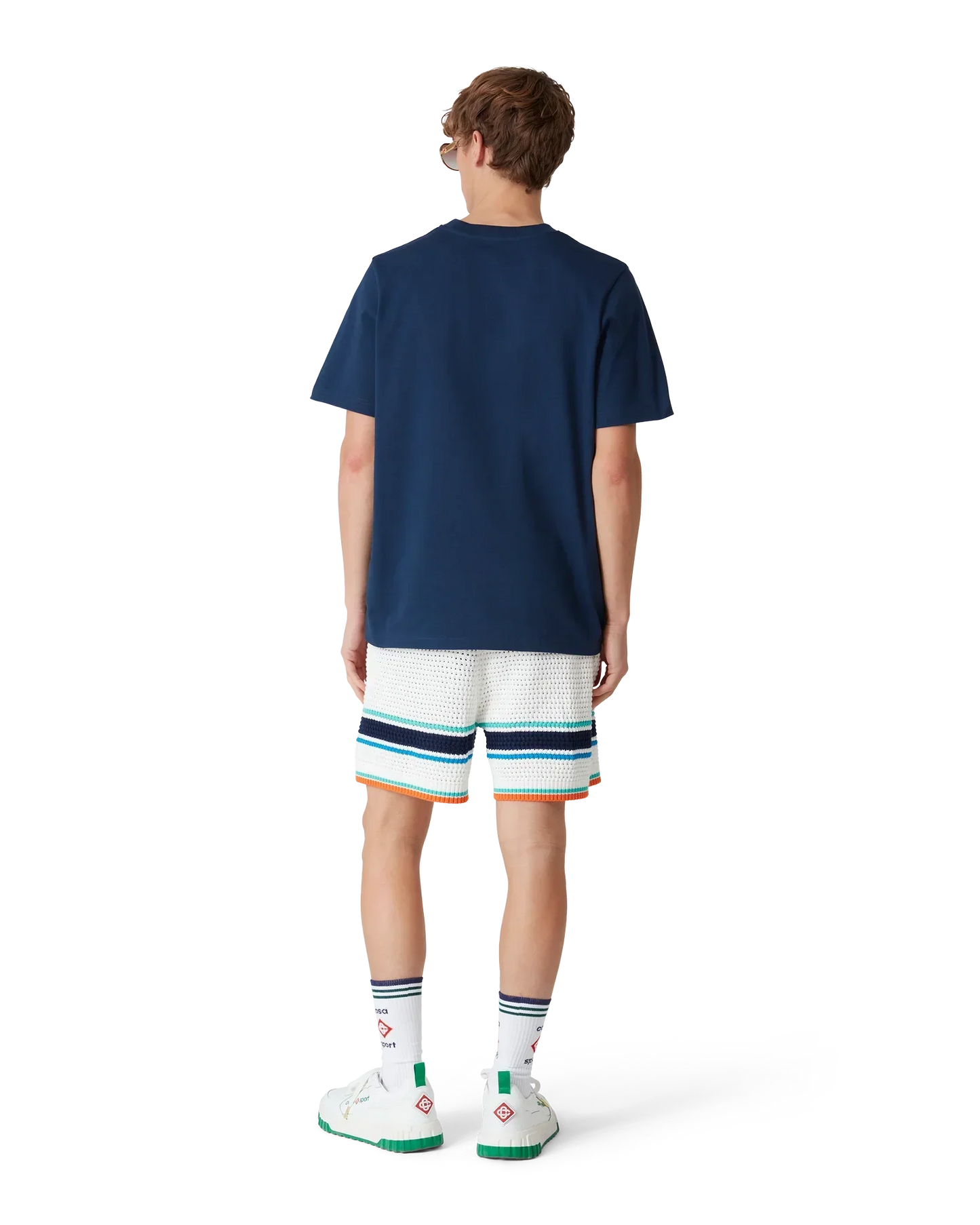 Tennis Club Icon Short Sleeve T-Shirt | Casablanca Paris | Image 3