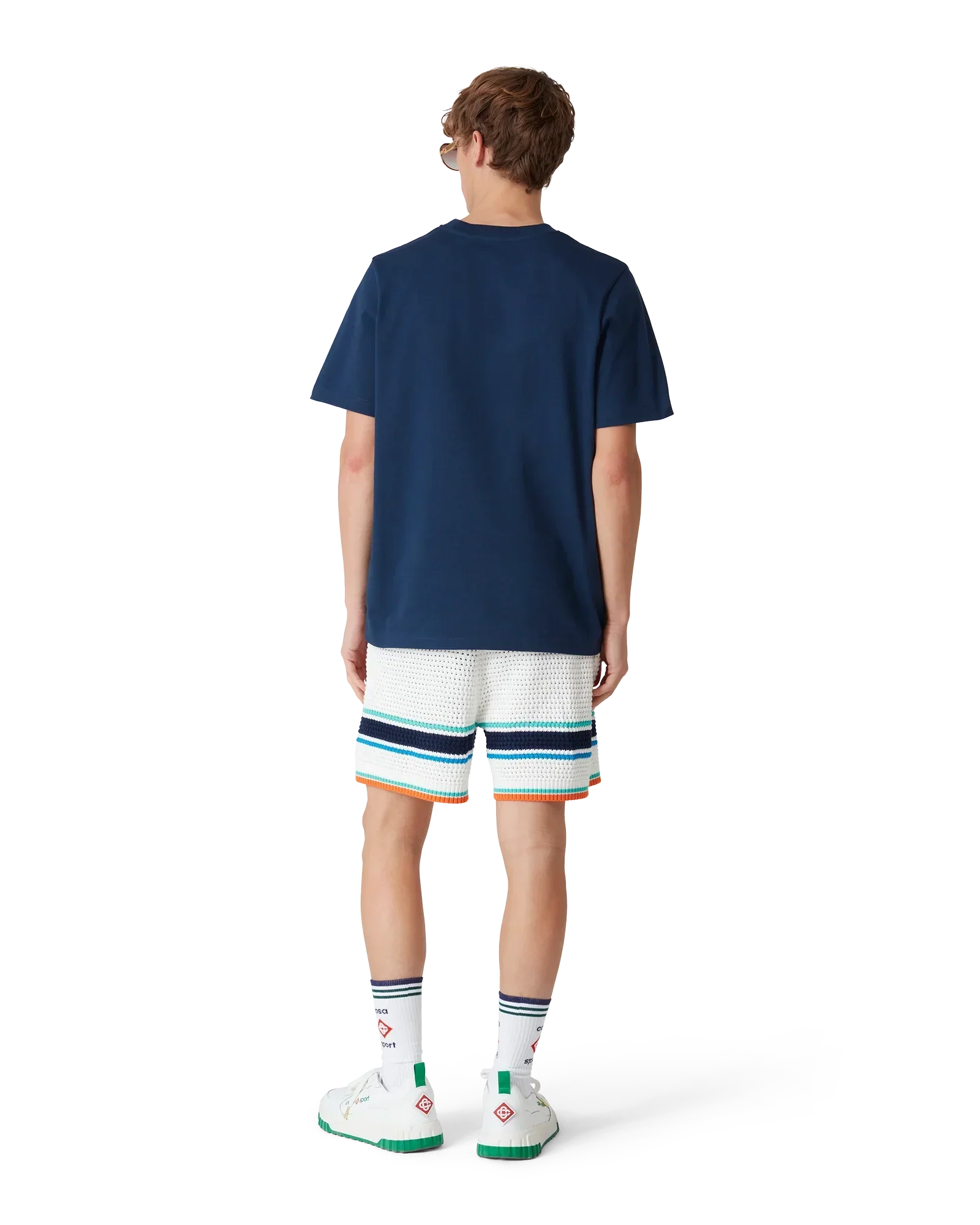 Tennis Club Icon Short Sleeve T-Shirt | Casablanca Paris | Image 3