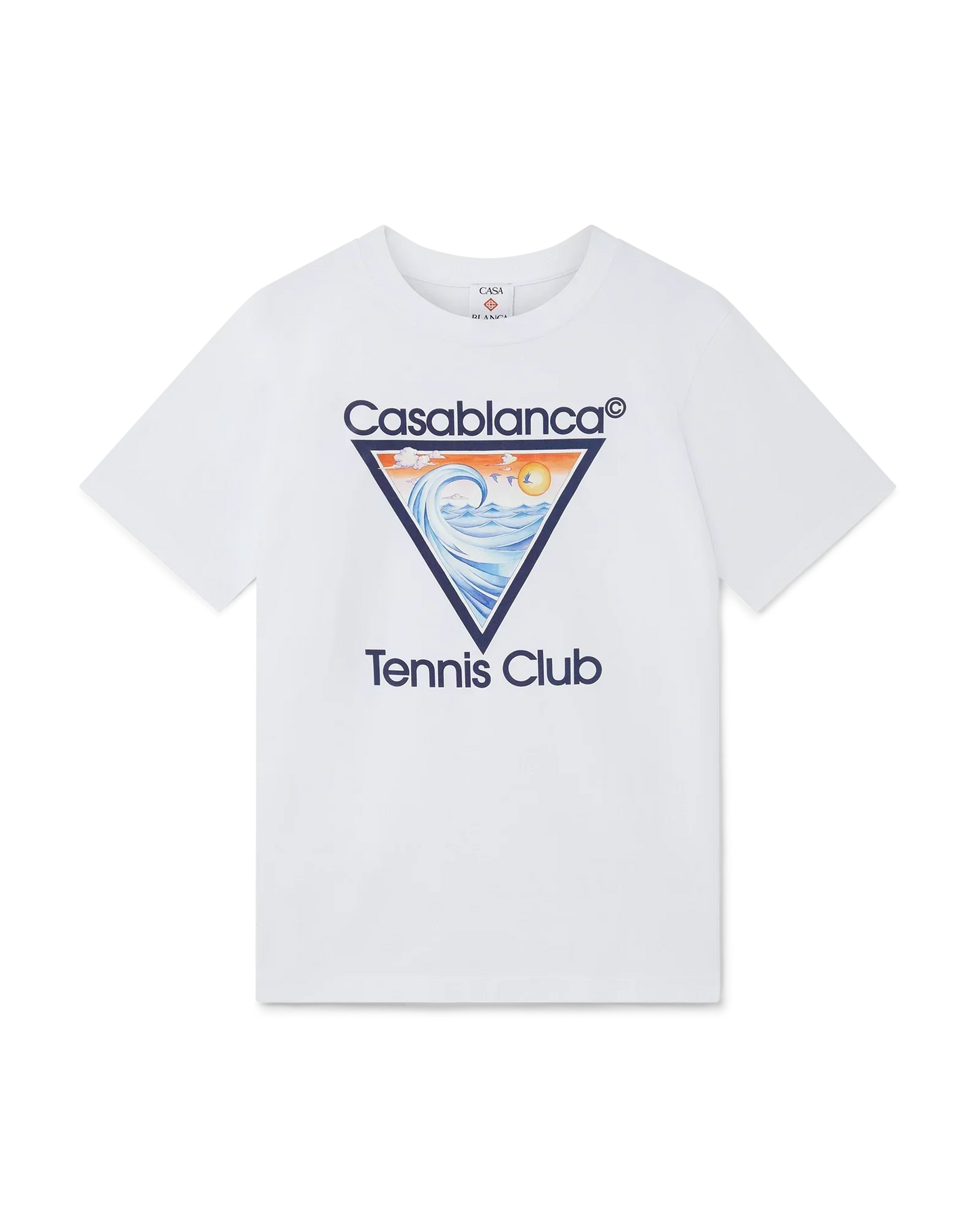 Tennis Club Icon Short Sleeve T-Shirt | Casablanca Paris | Image 1