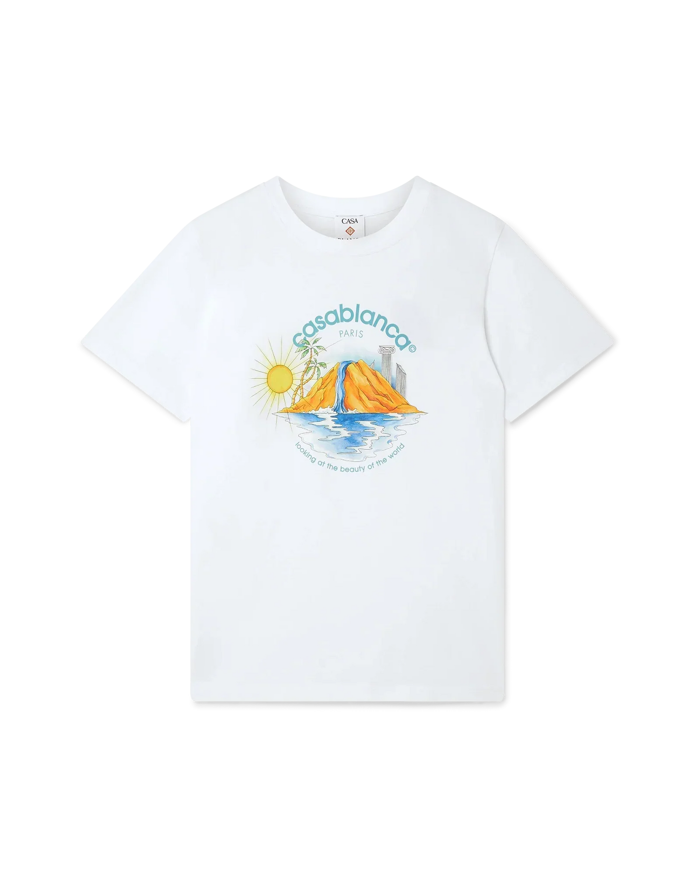 Oasis Short Sleeve Short Sleeve T-Shirt | Casablanca Paris | Image 1