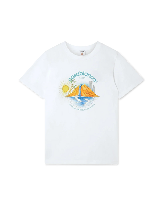 Oasis Short Sleeve Short Sleeve T-Shirt | Casablanca Paris | Image 1