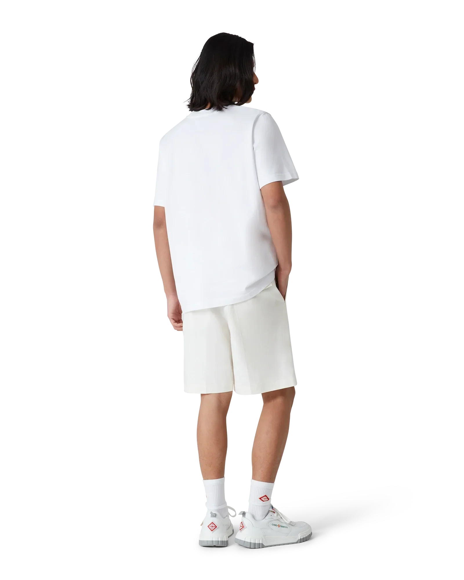 Oasis Short Sleeve Short Sleeve T-Shirt | Casablanca Paris | Image 3