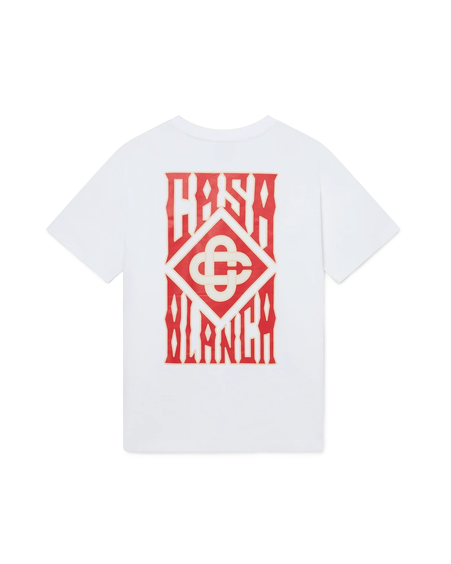 Gothic Logo Short Sleeve T-Shirt | Casablanca Paris | Image 1
