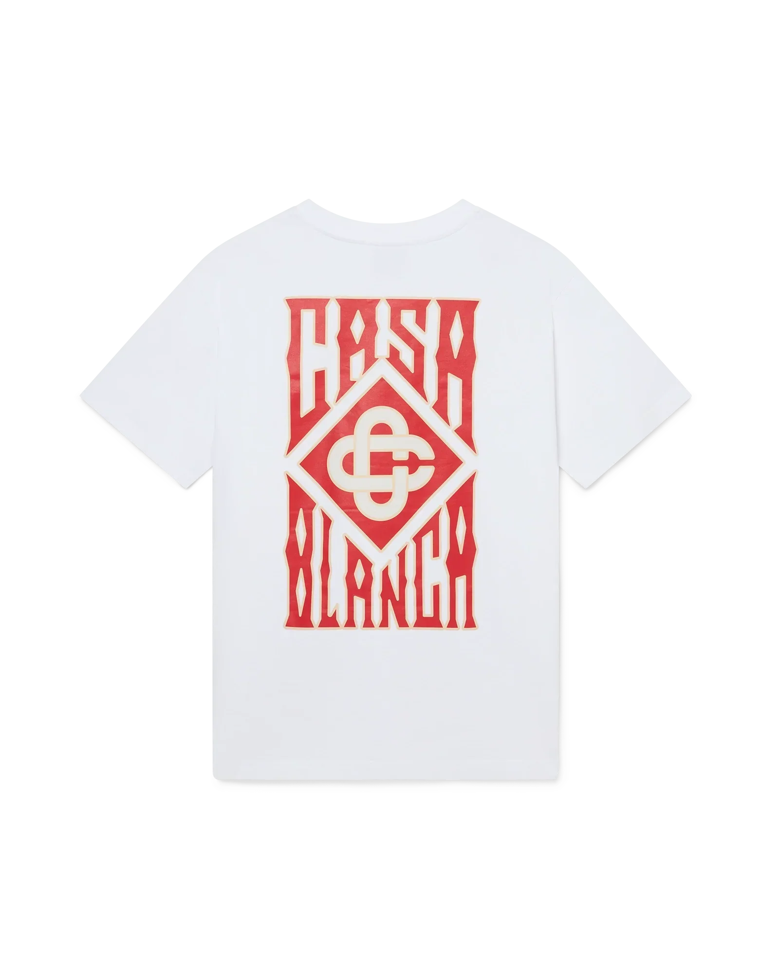 Gothic Logo Short Sleeve T-Shirt | Casablanca Paris | Image 1