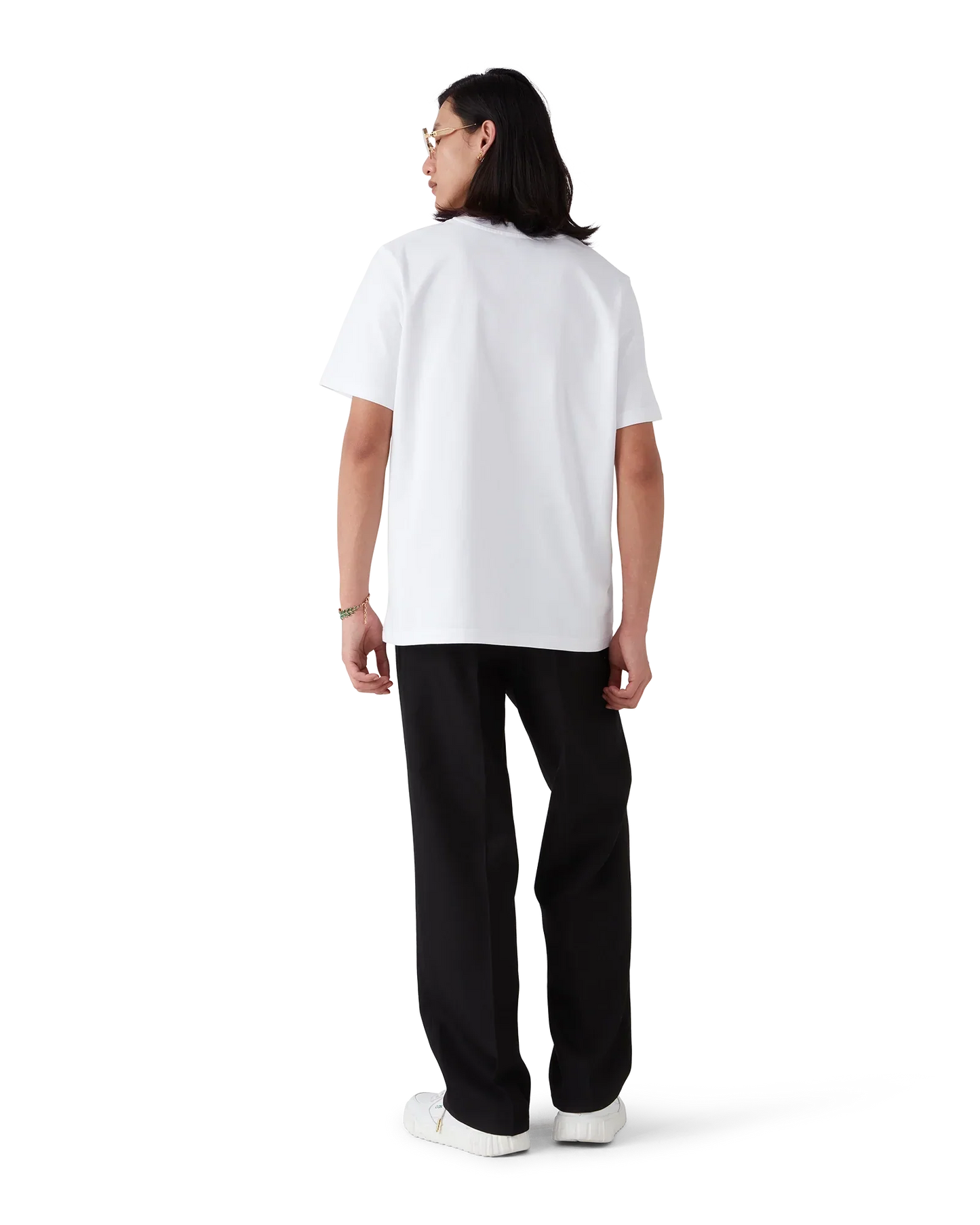 Tennis Club Icon Short Sleeve T-Shirt | Casablanca Paris | Image 3