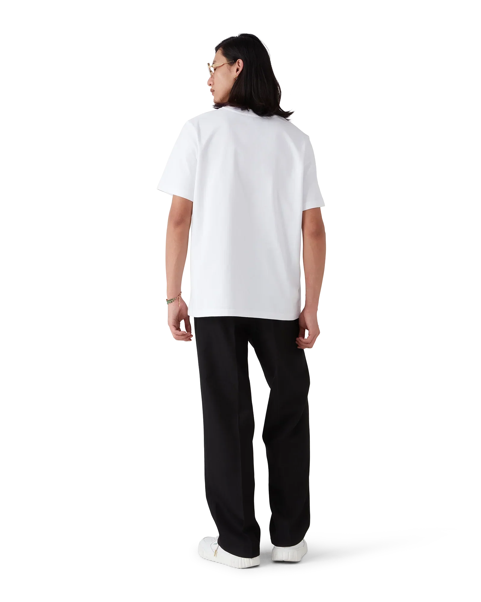 Tennis Club Icon Short Sleeve T-Shirt | Casablanca Paris | Image 3