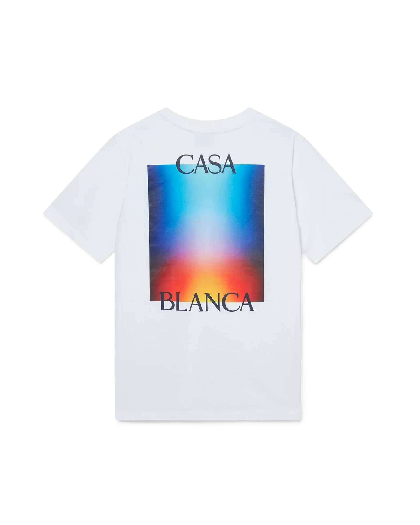Gradient Casa Logo Short Sleeve T-Shirt | Casablanca Paris | Image 1