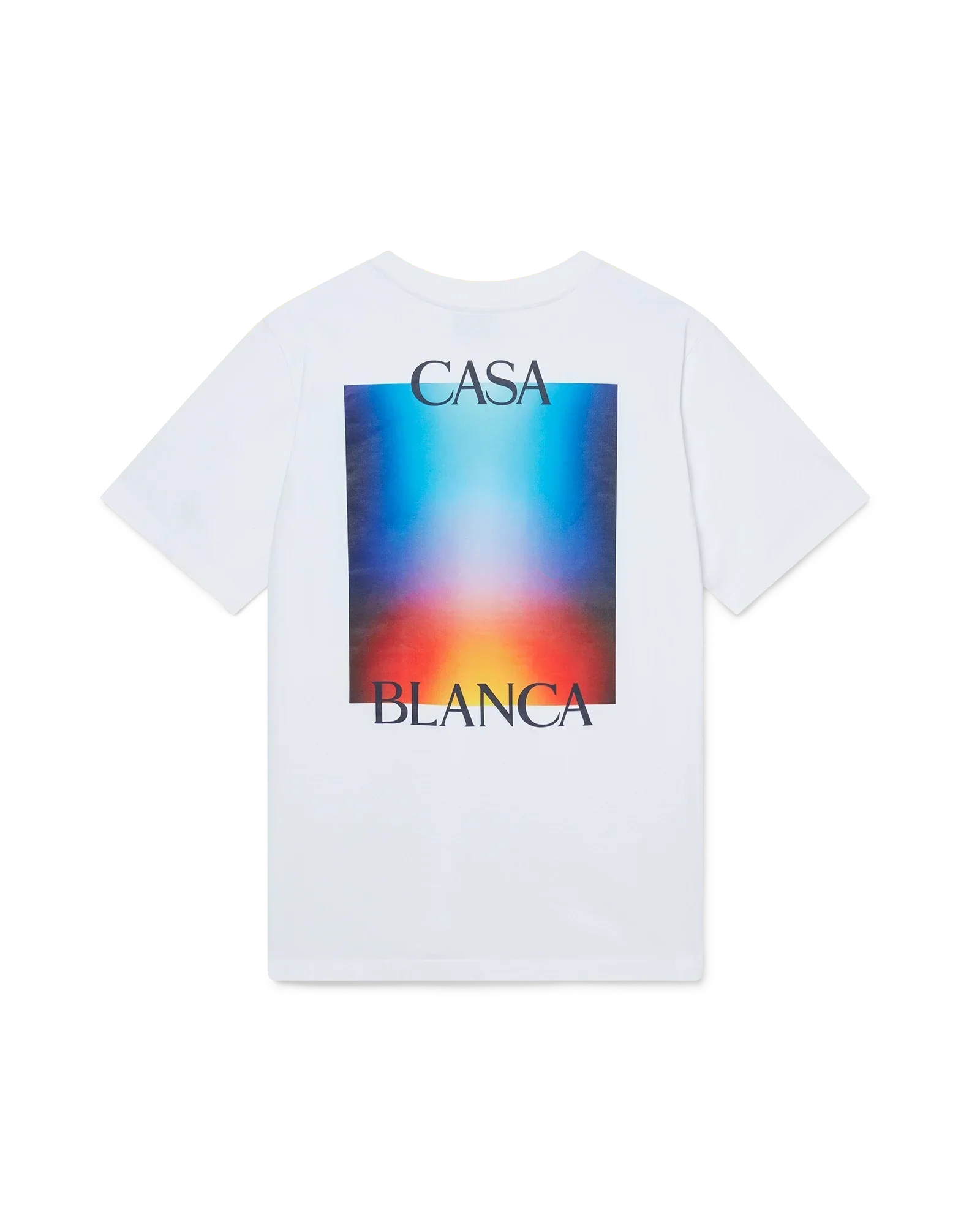 Gradient Casa Logo Short Sleeve T-Shirt | Casablanca Paris | Image 1