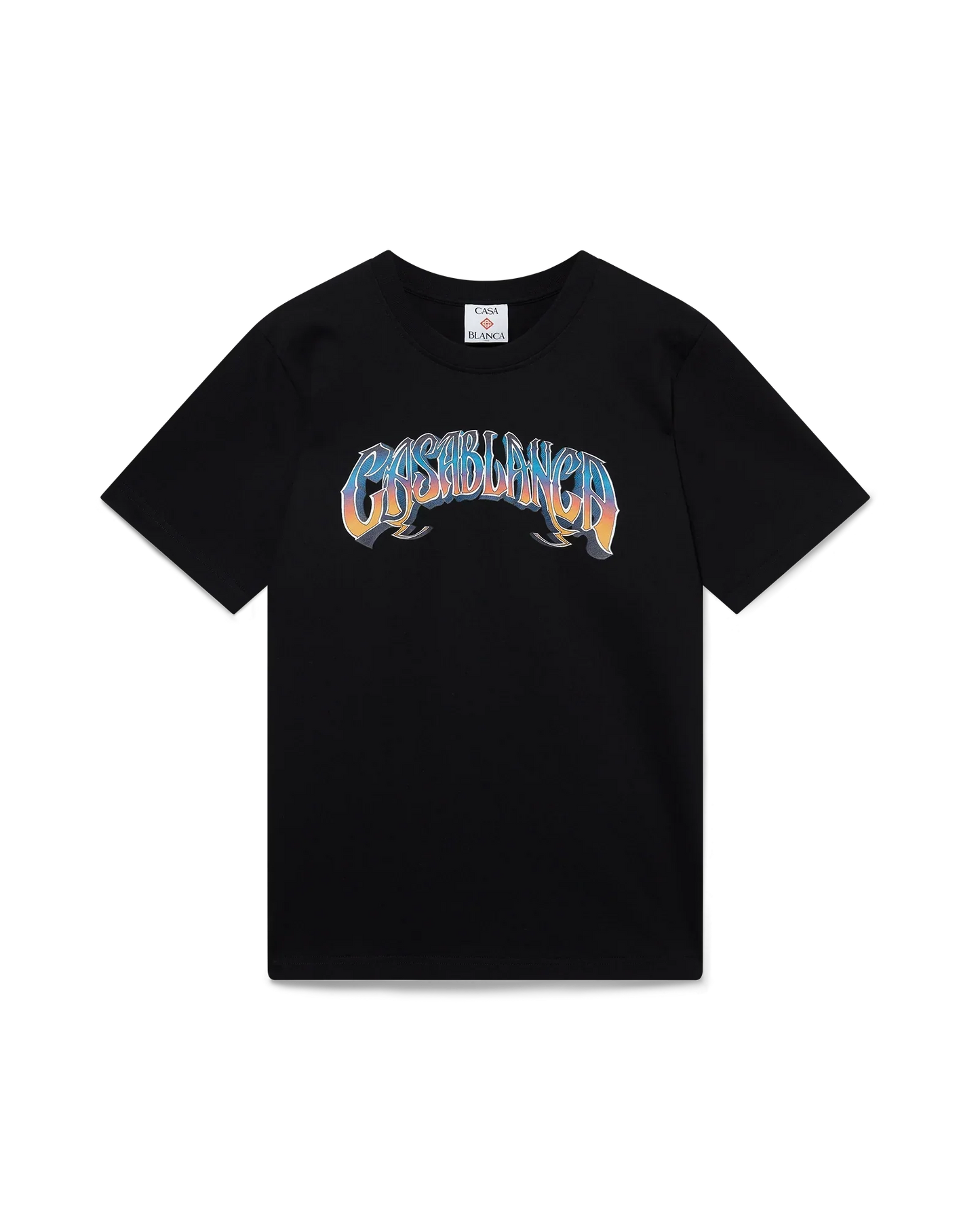 Gradient Gothic Short Sleeve T-Shirt | Casablanca Paris | Image 1