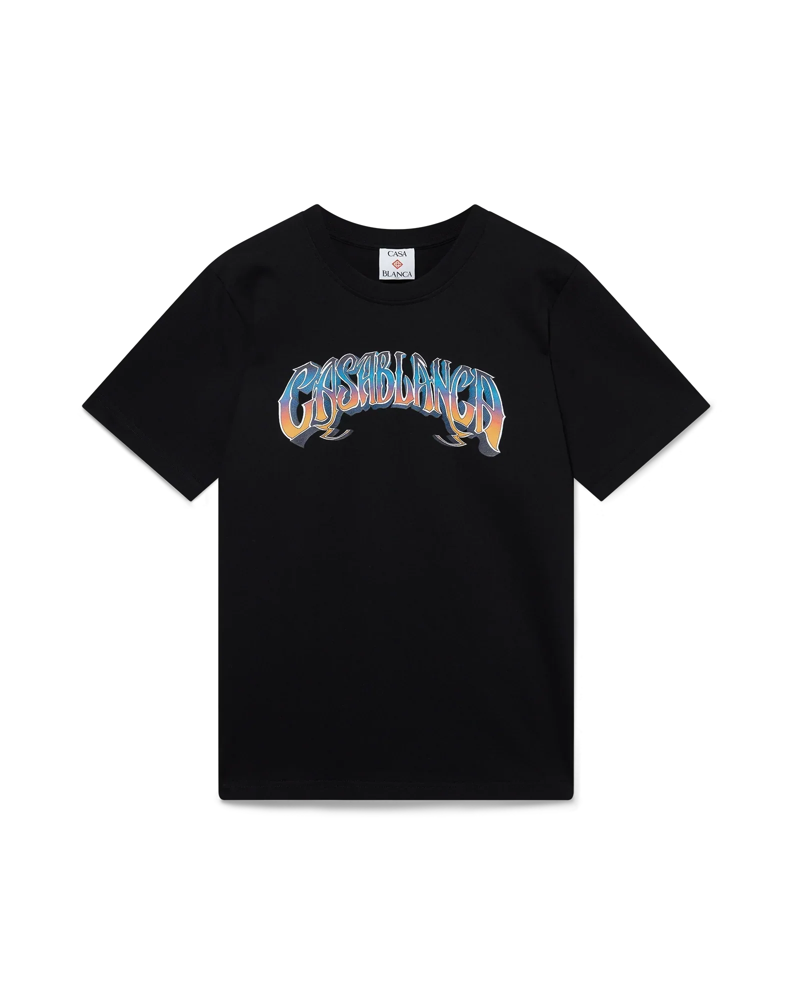 Gradient Gothic Short Sleeve T-Shirt | Casablanca Paris | Image 1