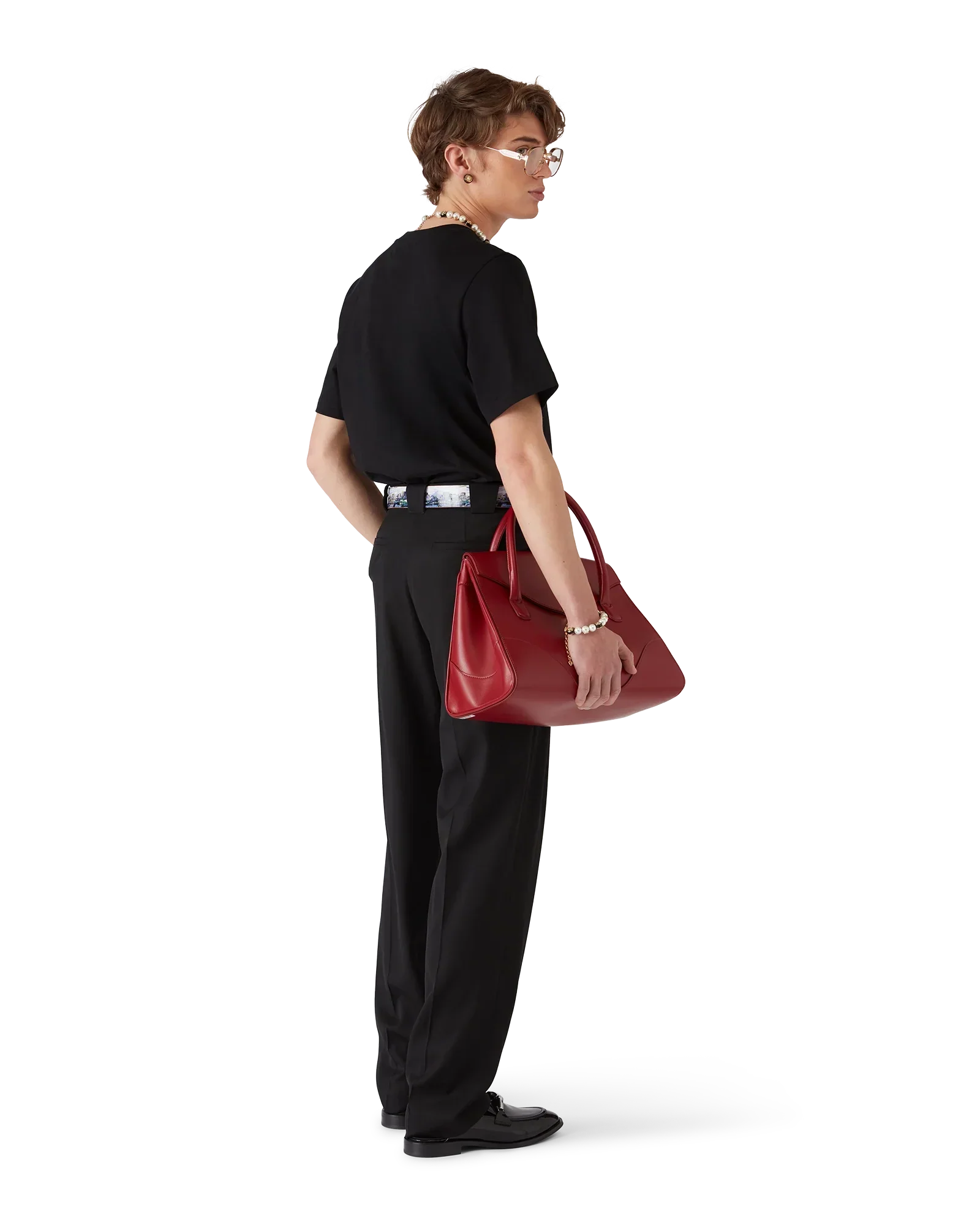 Gradient Gothic Short Sleeve T-Shirt | Casablanca Paris | Image 5