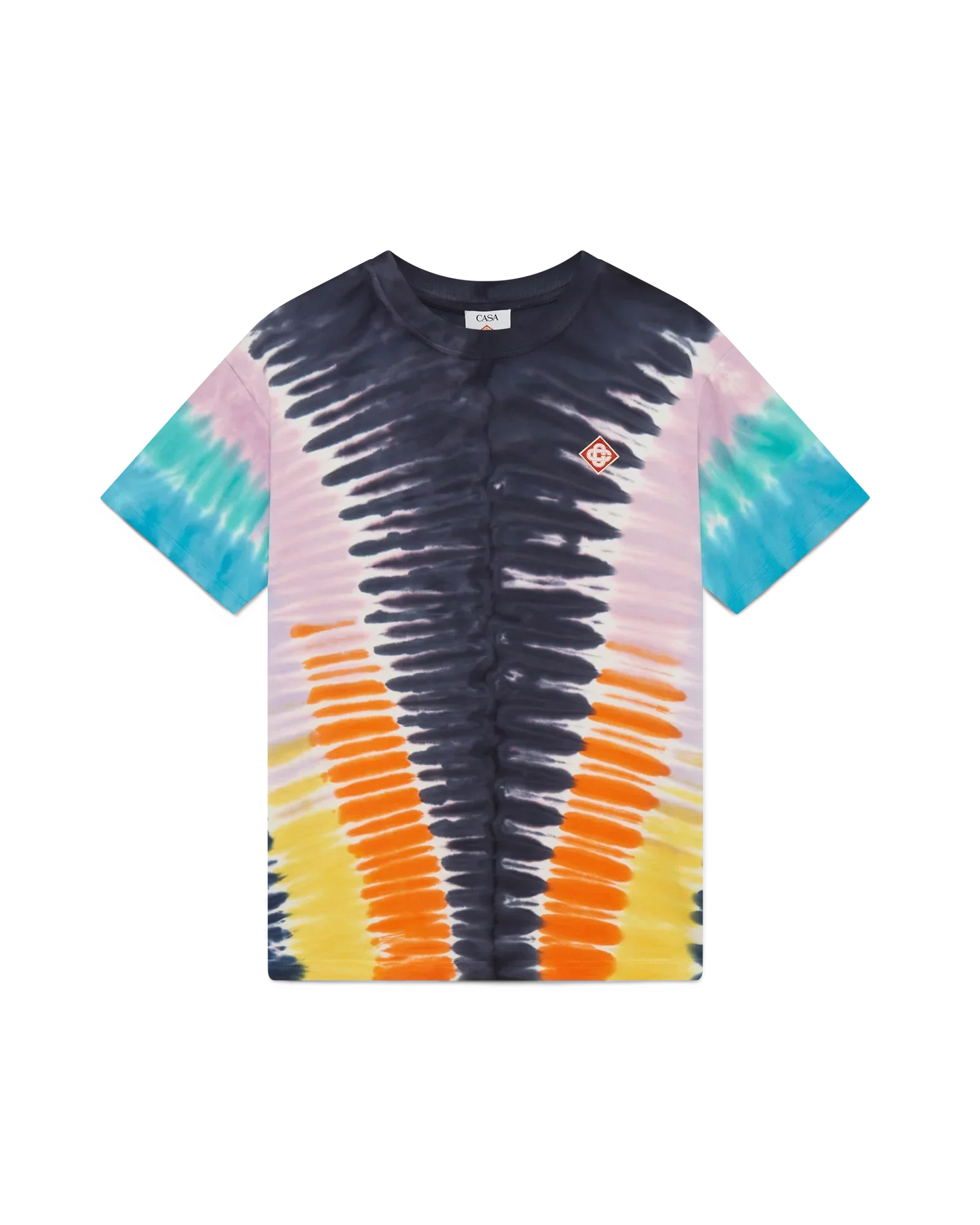 Gradient Tie Dye Short Sleeve T-Shirt | Casablanca Paris | Image 1
