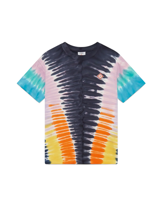 Gradient Tie Dye Short Sleeve T-Shirt | Casablanca Paris | Image 1