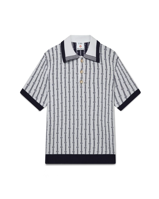 Monogram Polo Shirt | Casablanca Paris | Image 1
