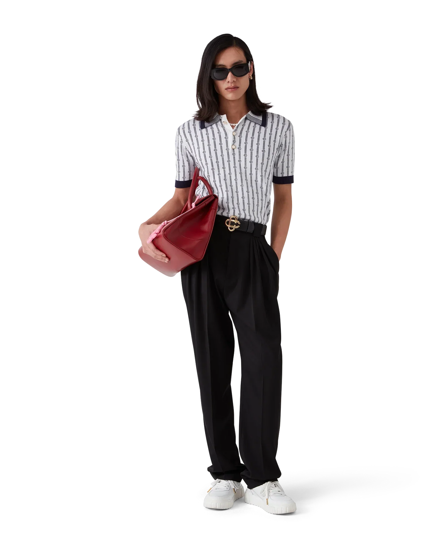 Monogram Polo Shirt | Casablanca Paris | Image 2