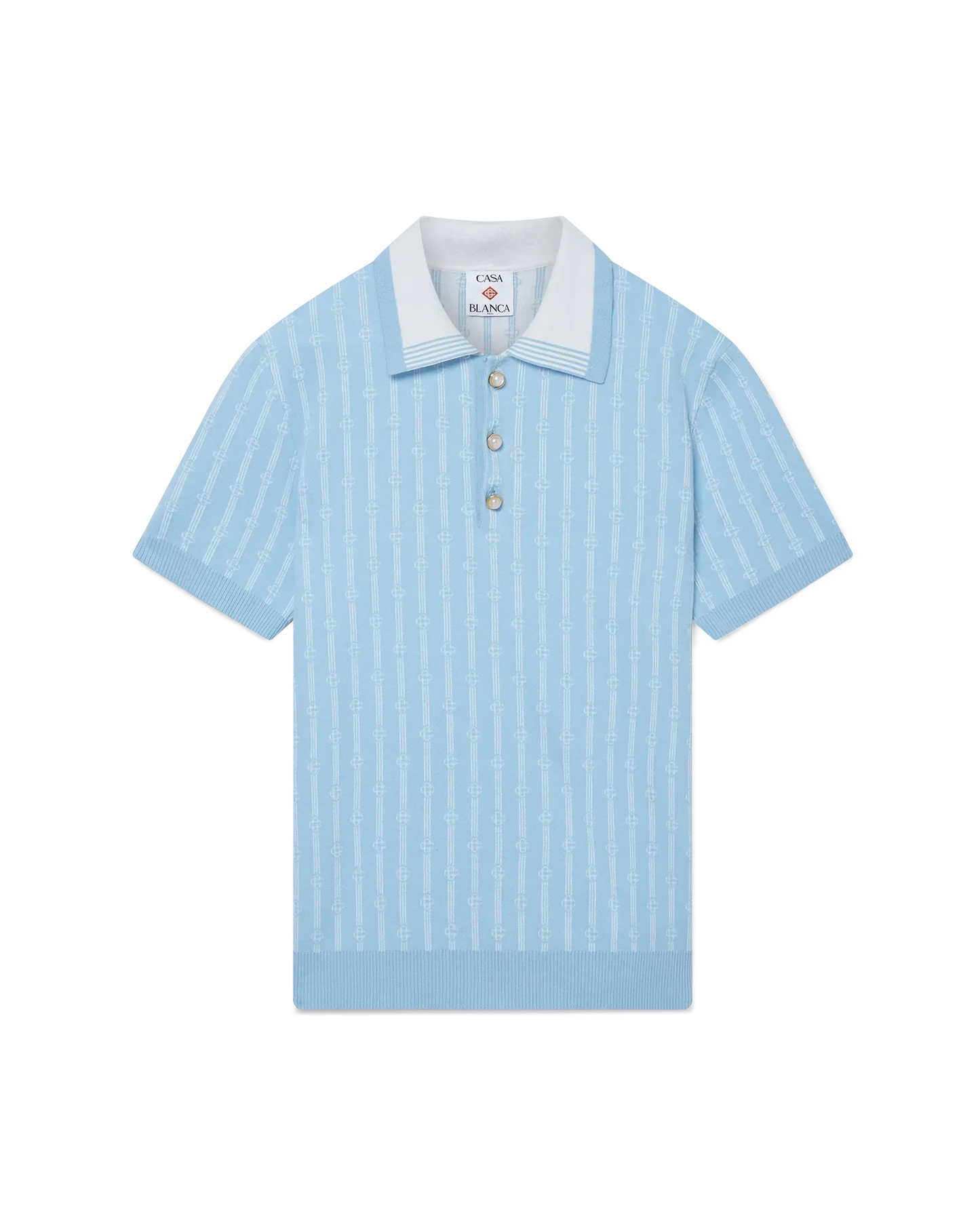 Monogram Polo Shirt | Casablanca Paris | Image 1