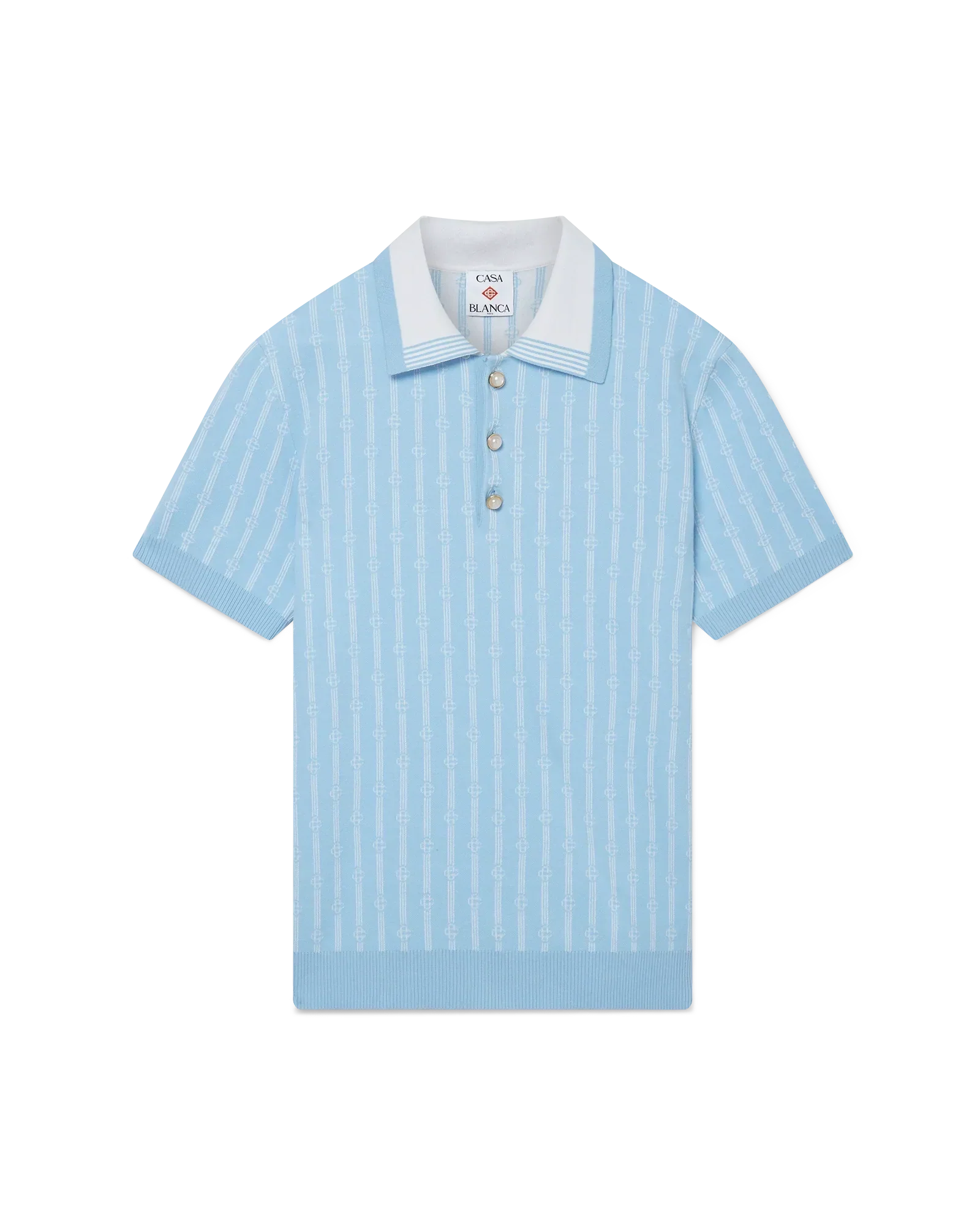 Monogram Polo Shirt | Casablanca Paris | Image 1