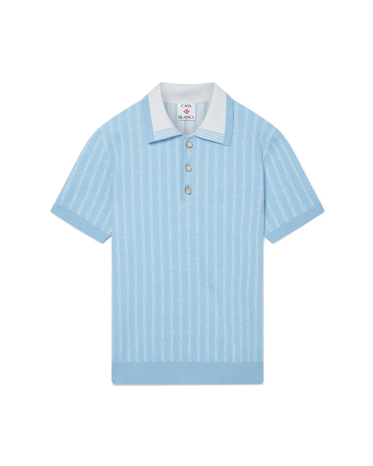 Monogram Polo Shirt | Casablanca Paris | Image 1