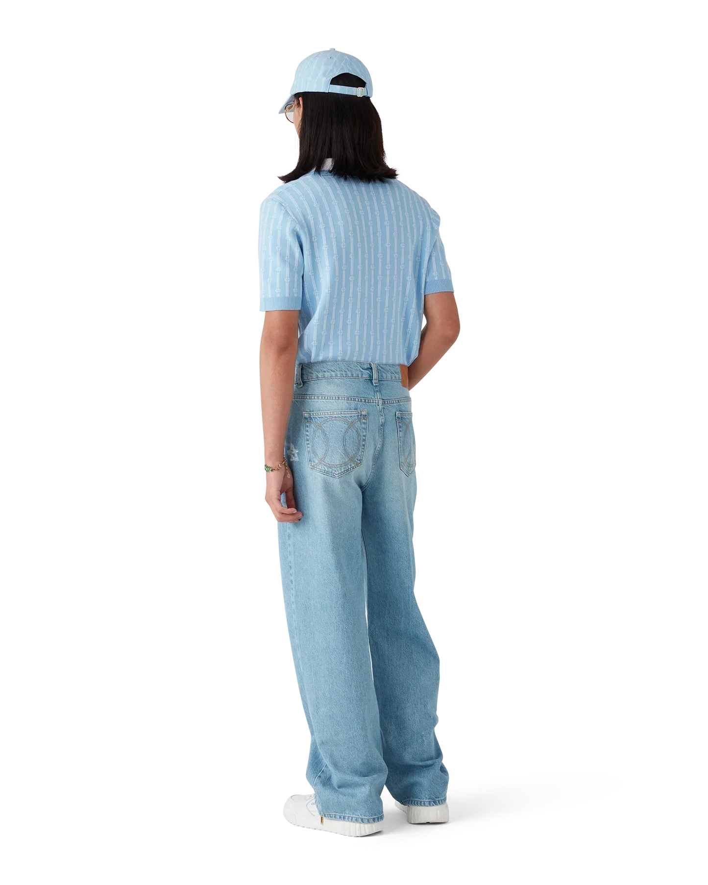 Monogram Polo Shirt | Casablanca Paris | Image 3
