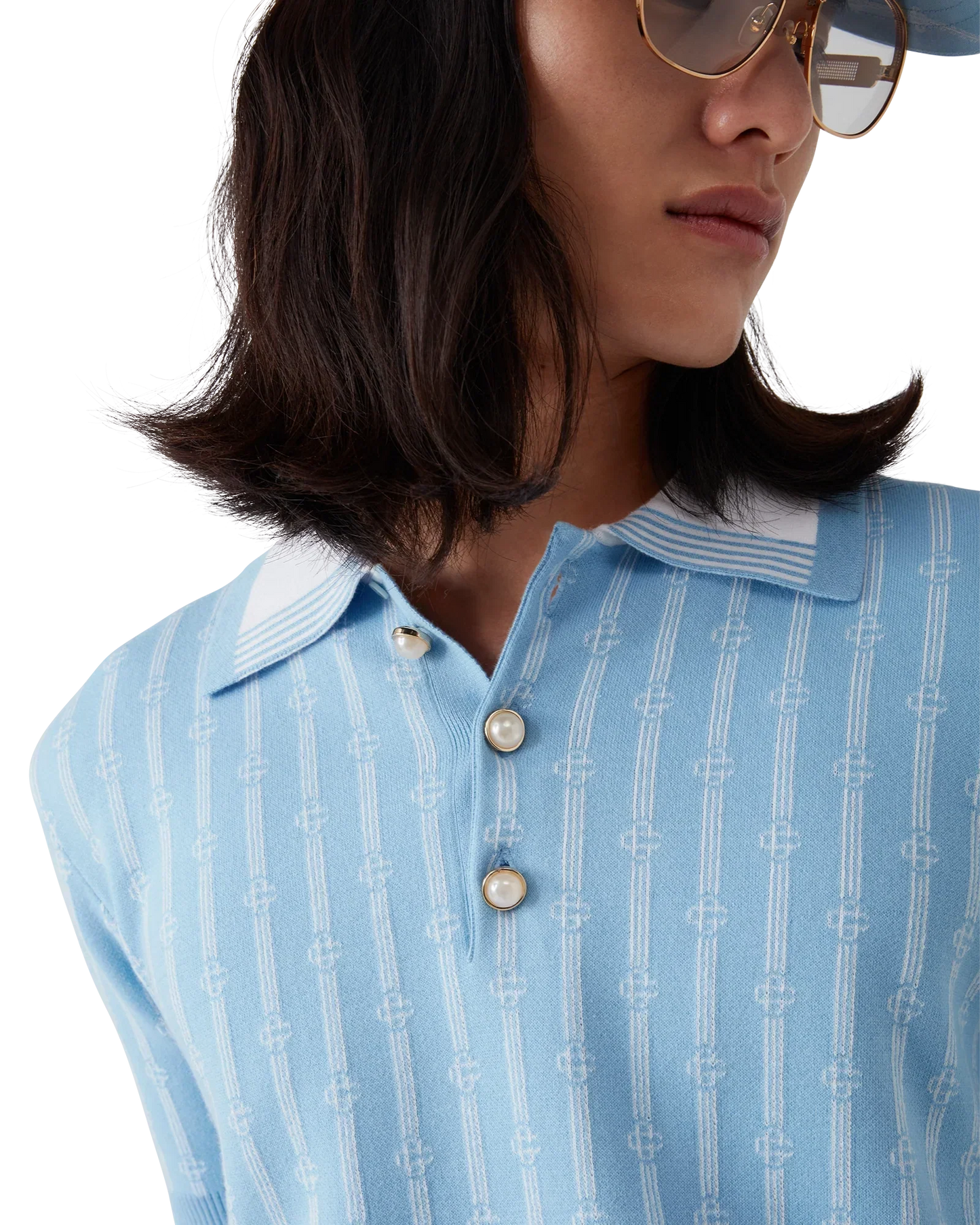 Monogram Polo Shirt | Casablanca Paris | Image 5