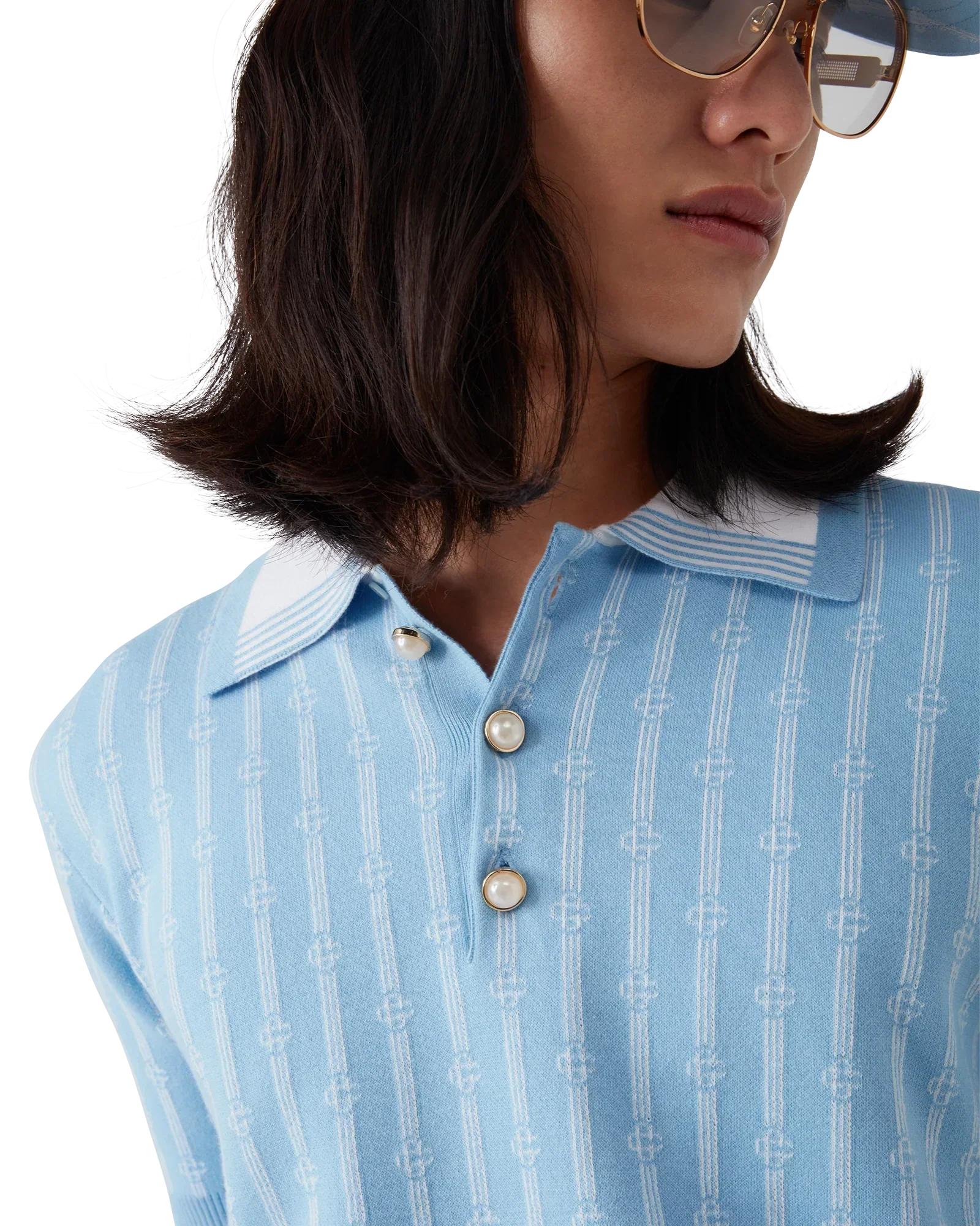 Monogram Polo Shirt | Casablanca Paris | Image 5