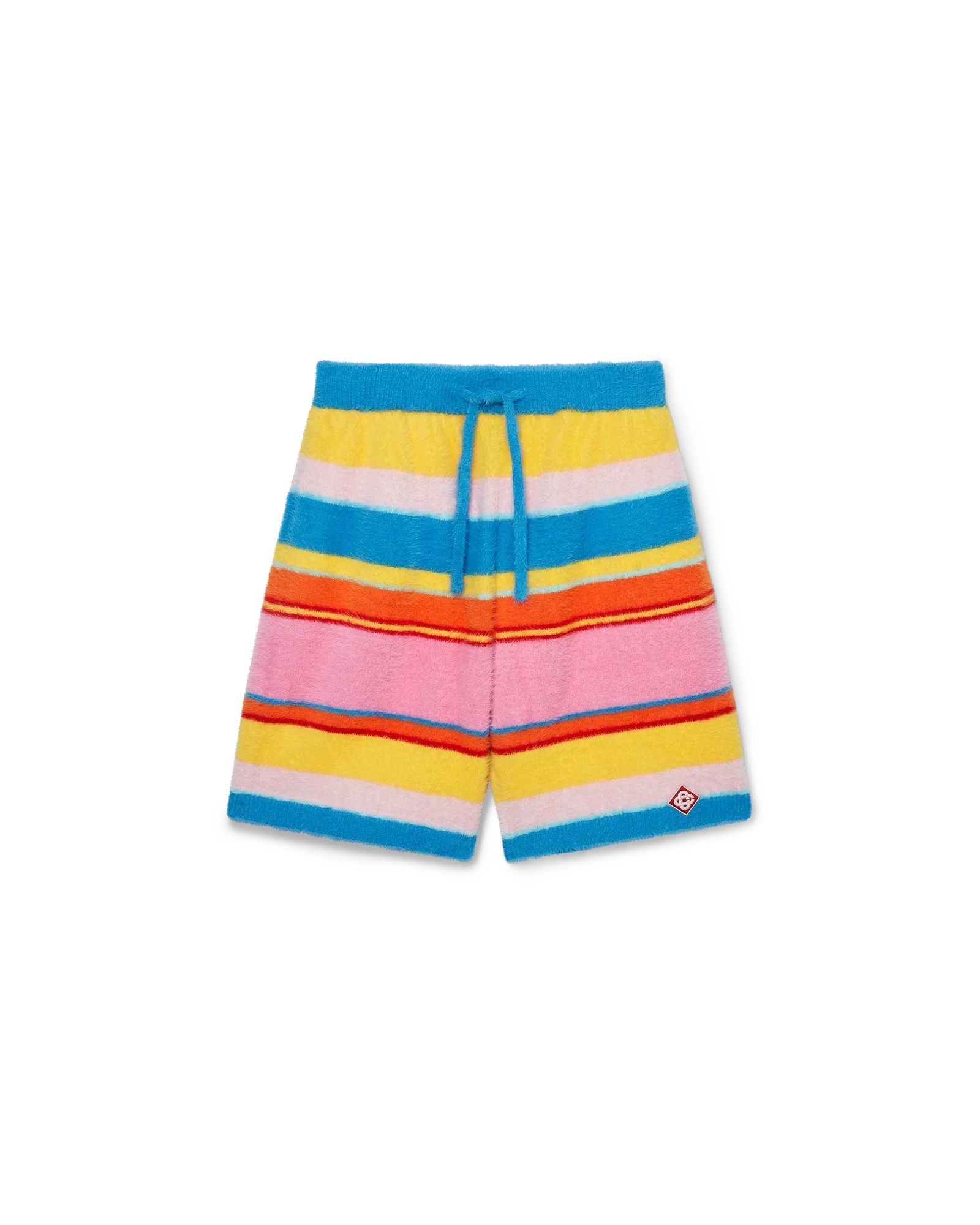 Fluffy Stripe Oversized Shorts | Casablanca Paris | Image 1